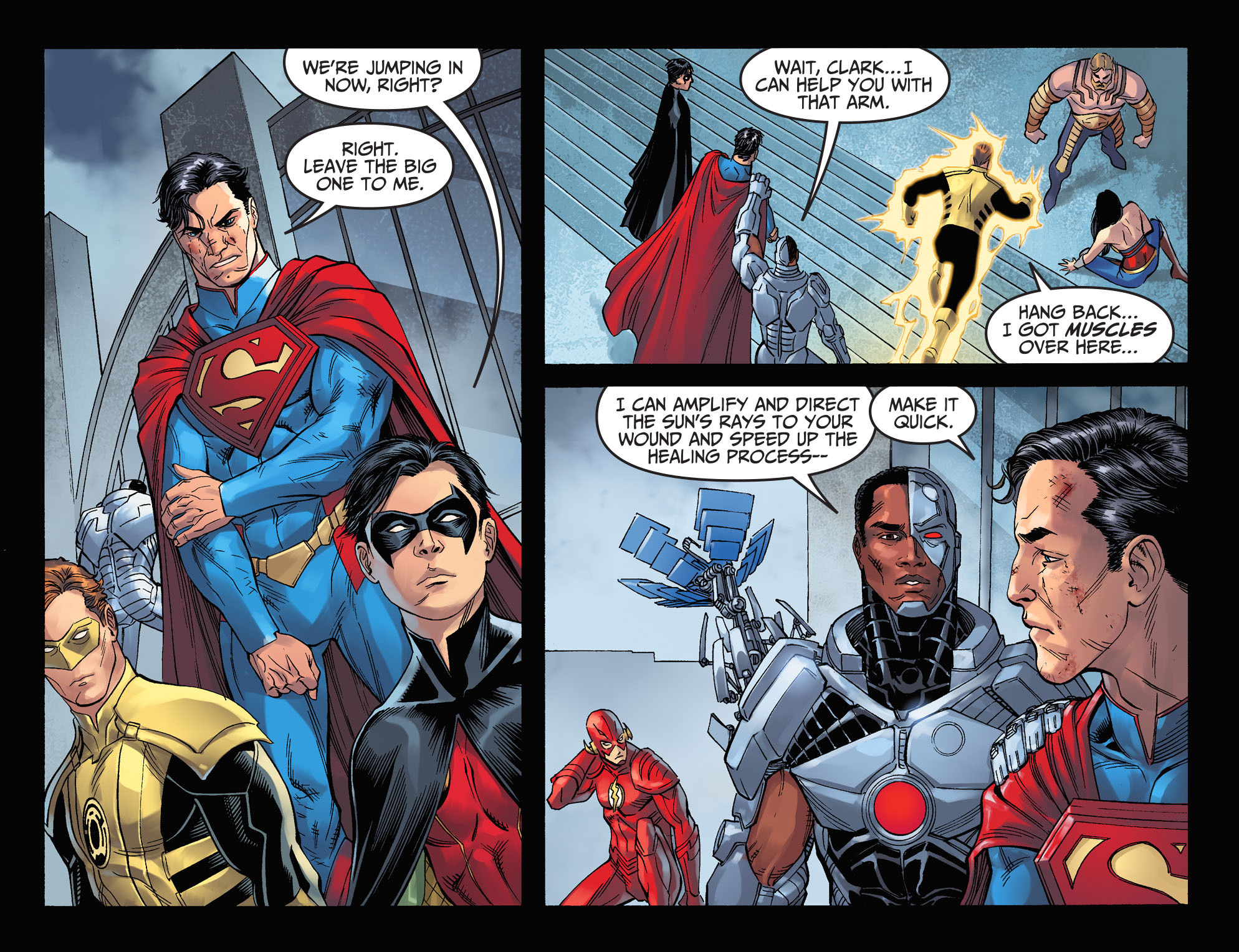 Read online Injustice: Gods Among Us Year Four comic -  Issue #12 - 7