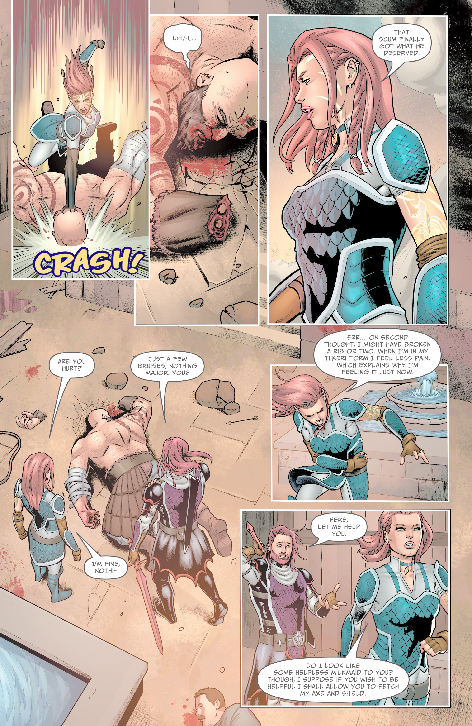 Read online Dragonsblood comic -  Issue #3 - 11