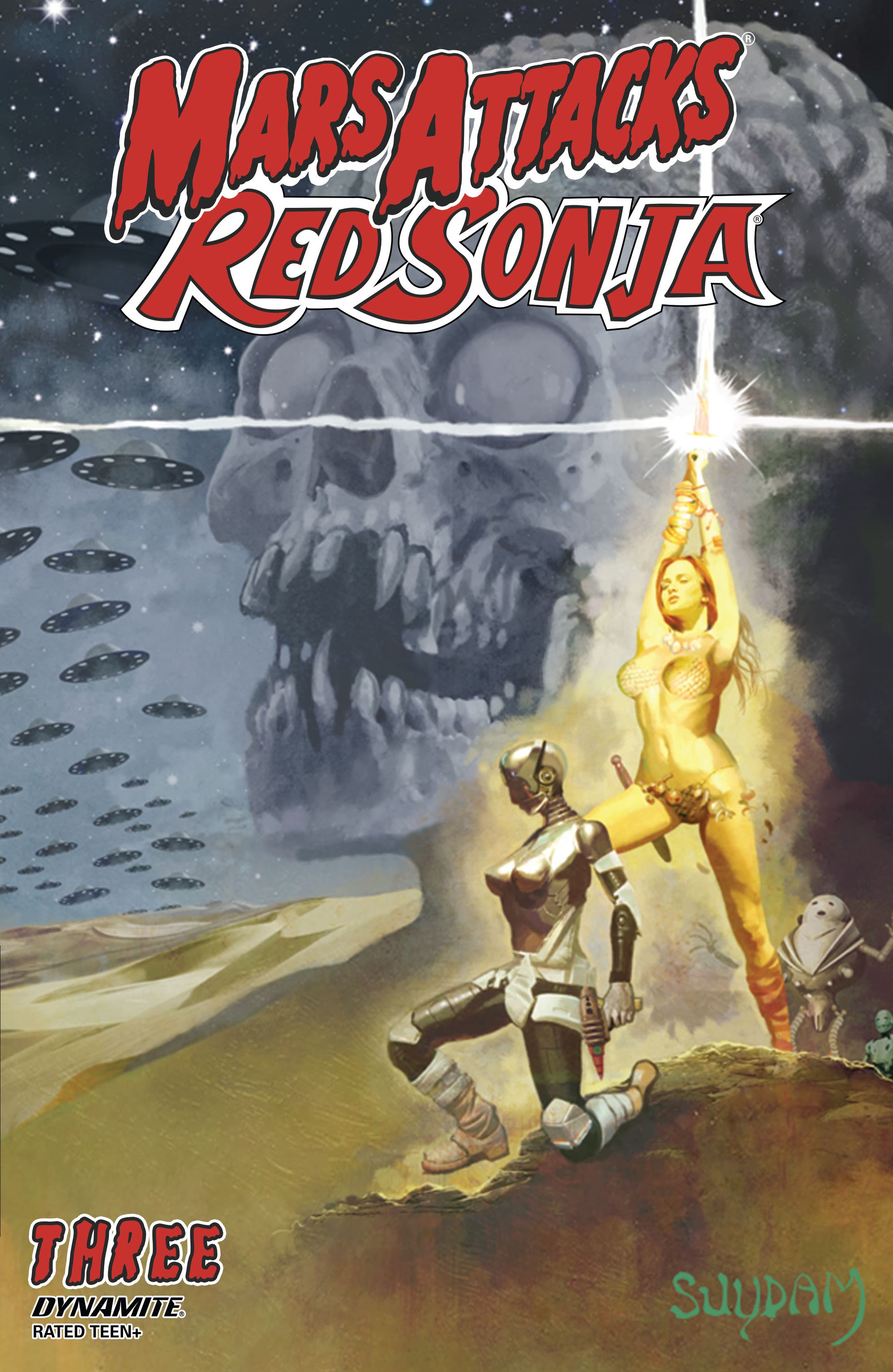 Read online Mars Attacks Red Sonja comic -  Issue #3 - 1