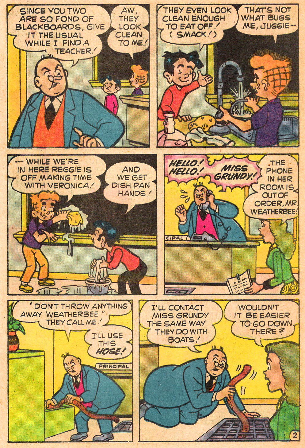 Read online Archie's TV Laugh-Out comic -  Issue #51 - 21