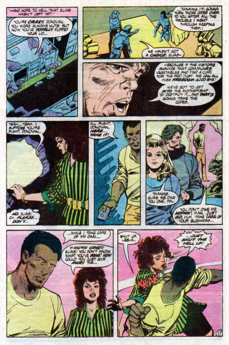 Read online V comic -  Issue #18 - 17