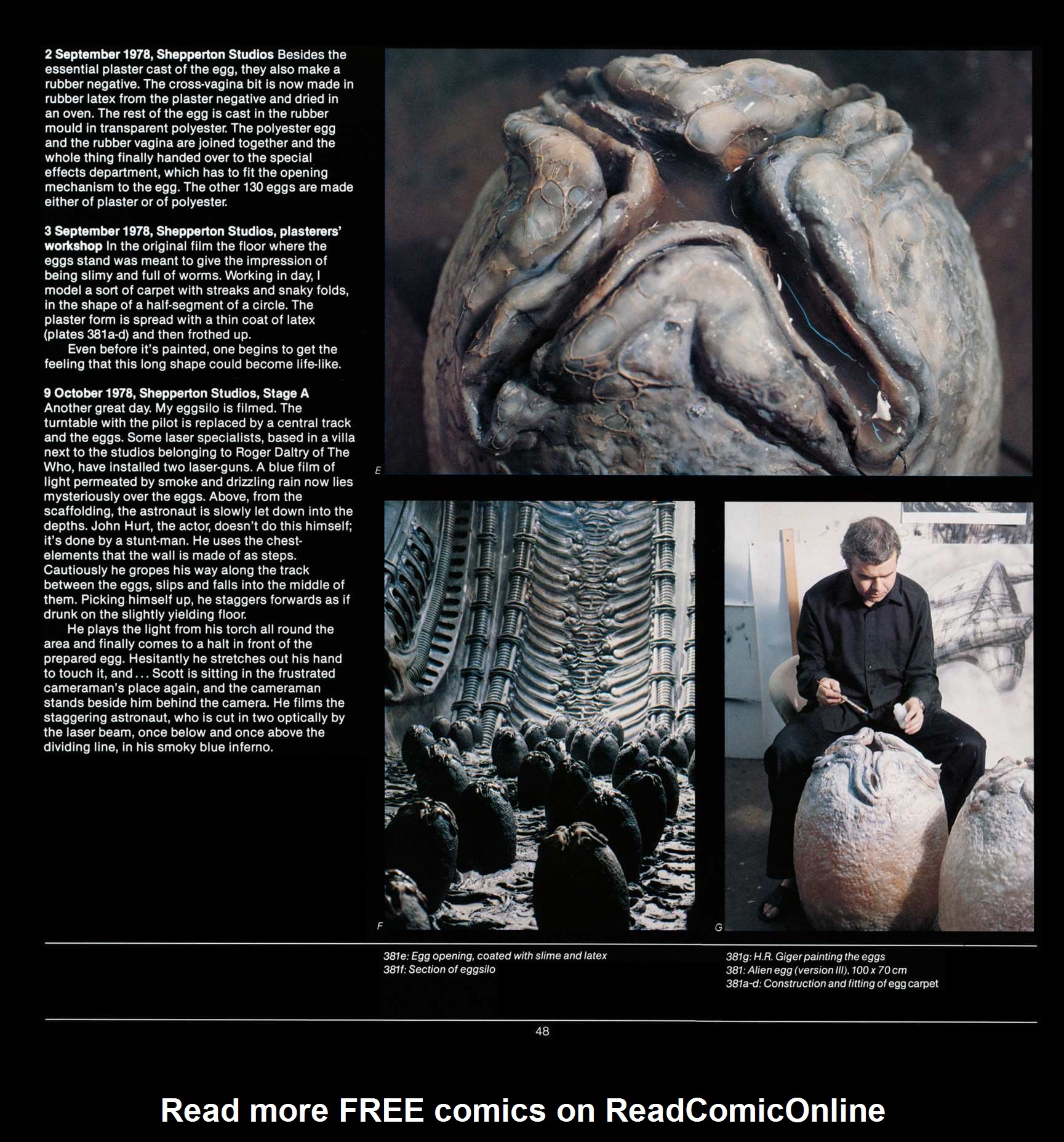 Read online Giger's Alien comic -  Issue # TPB - 50