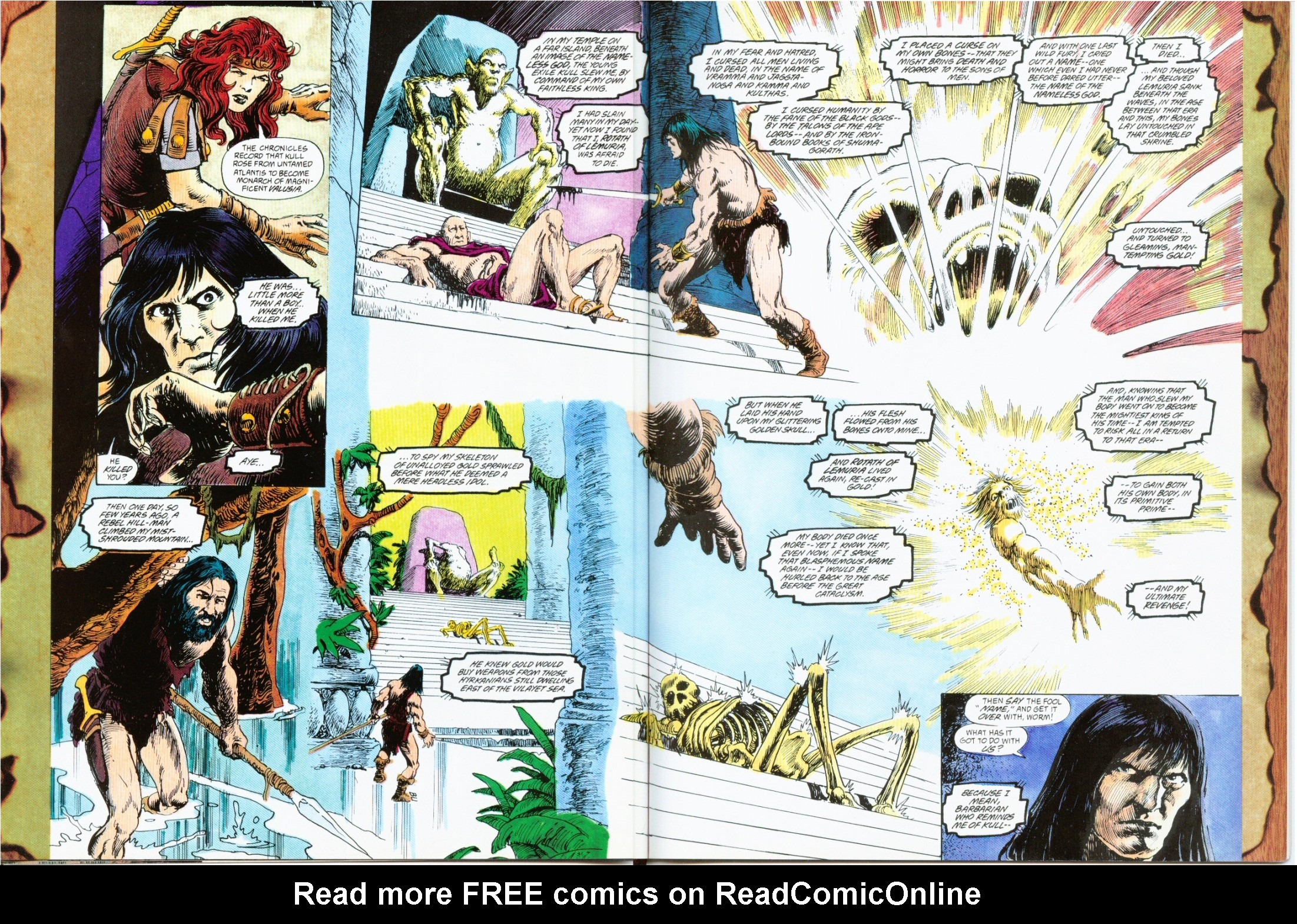 Read online Marvel Graphic Novel comic -  Issue #73 - Conan - The Ravagers Out of Time - 26