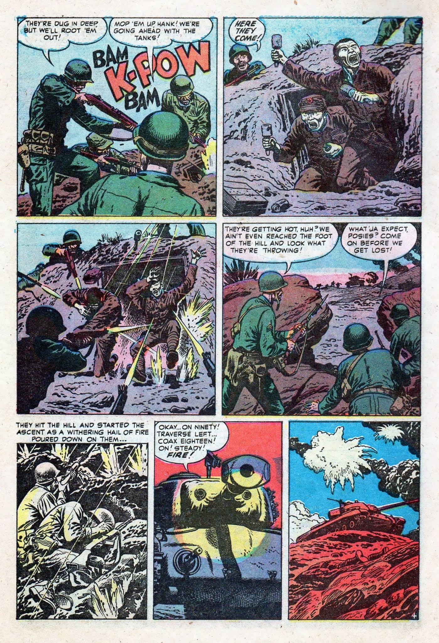 Read online Combat (1952) comic -  Issue #3 - 6