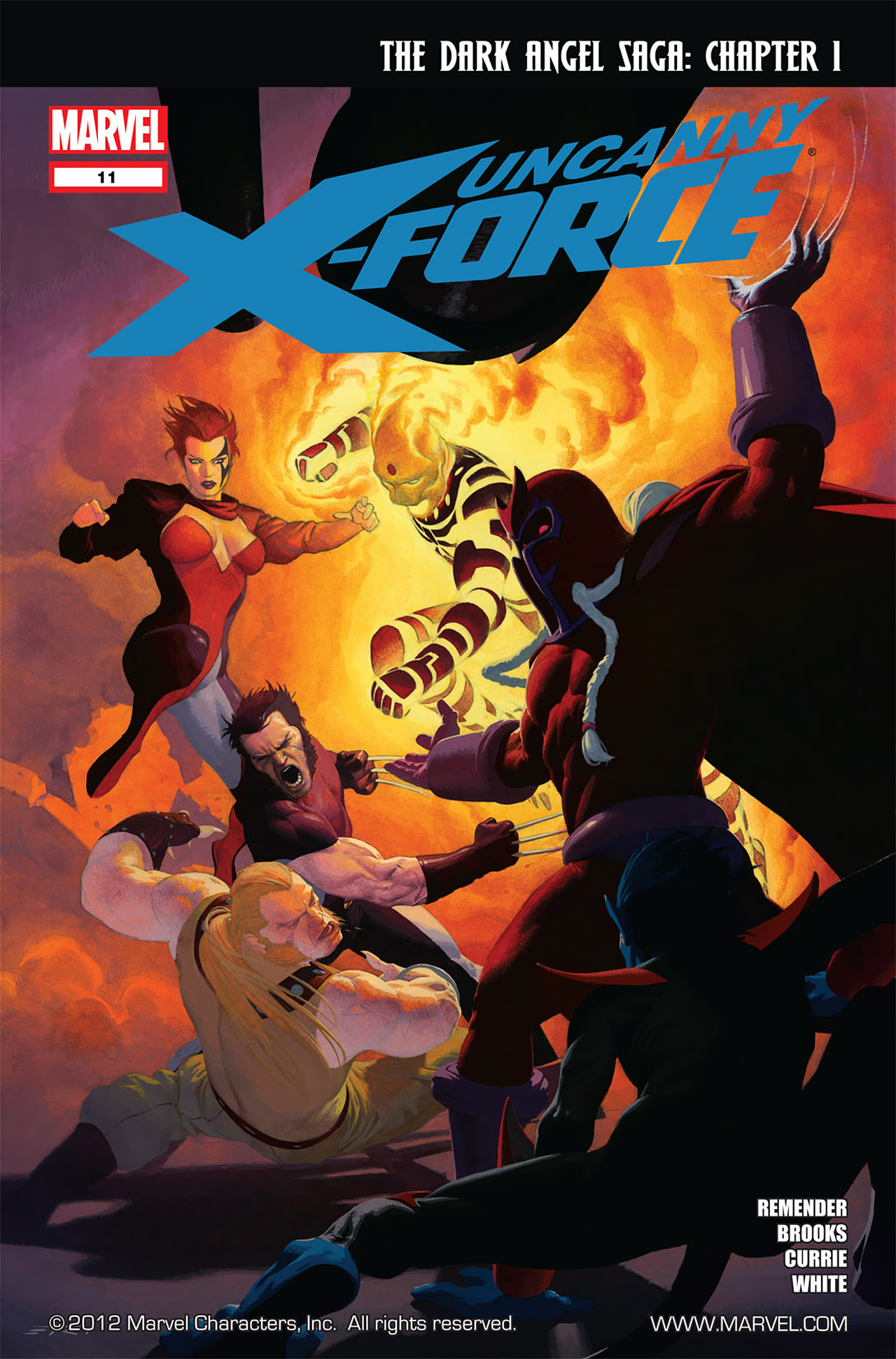Read online Uncanny X-Force (2010) comic -  Issue #11 - 1