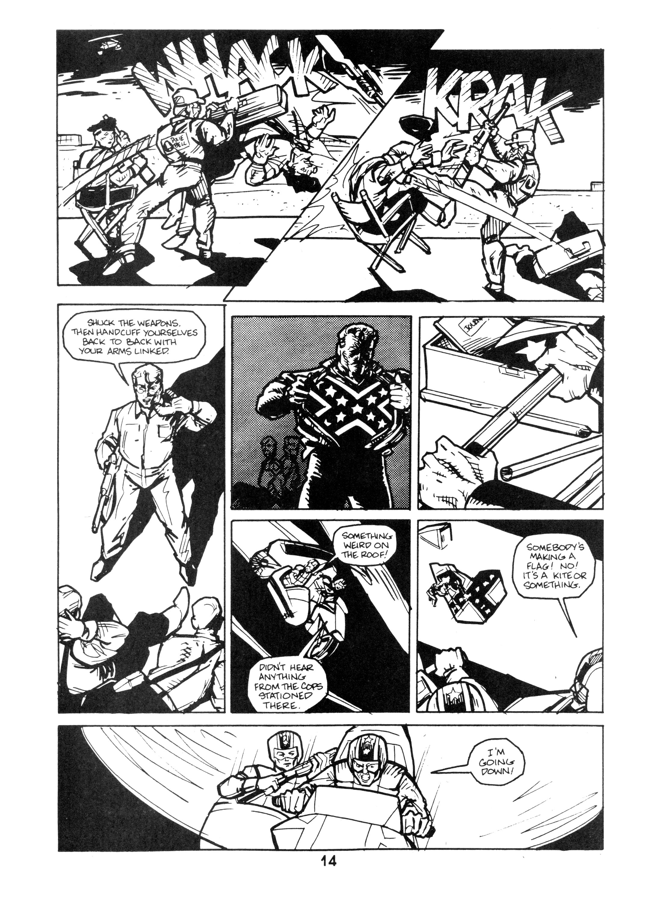 Read online Captain Confederacy (1986) comic -  Issue #11 - 16