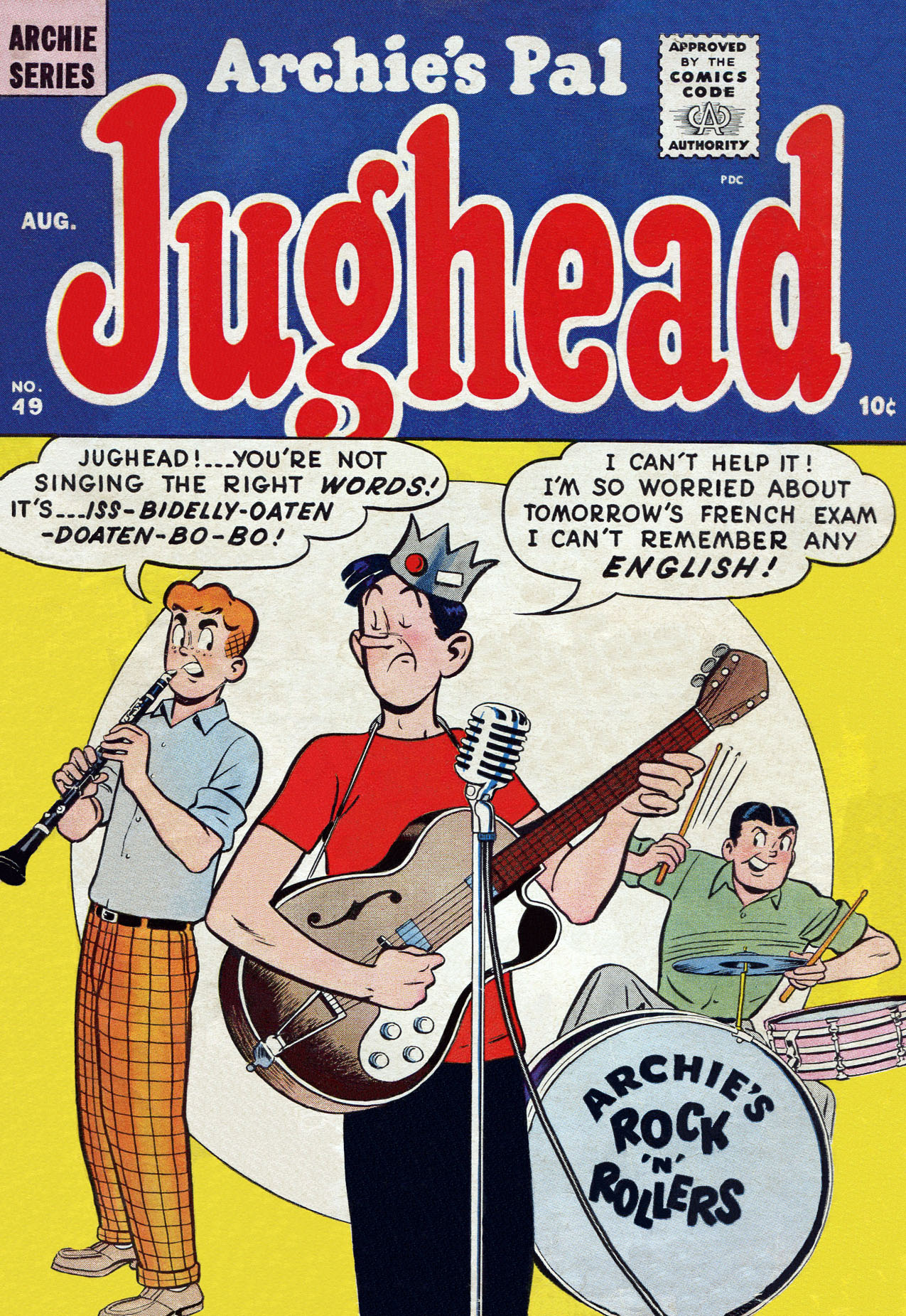 Read online Archie's Pal Jughead comic -  Issue #49 - 1