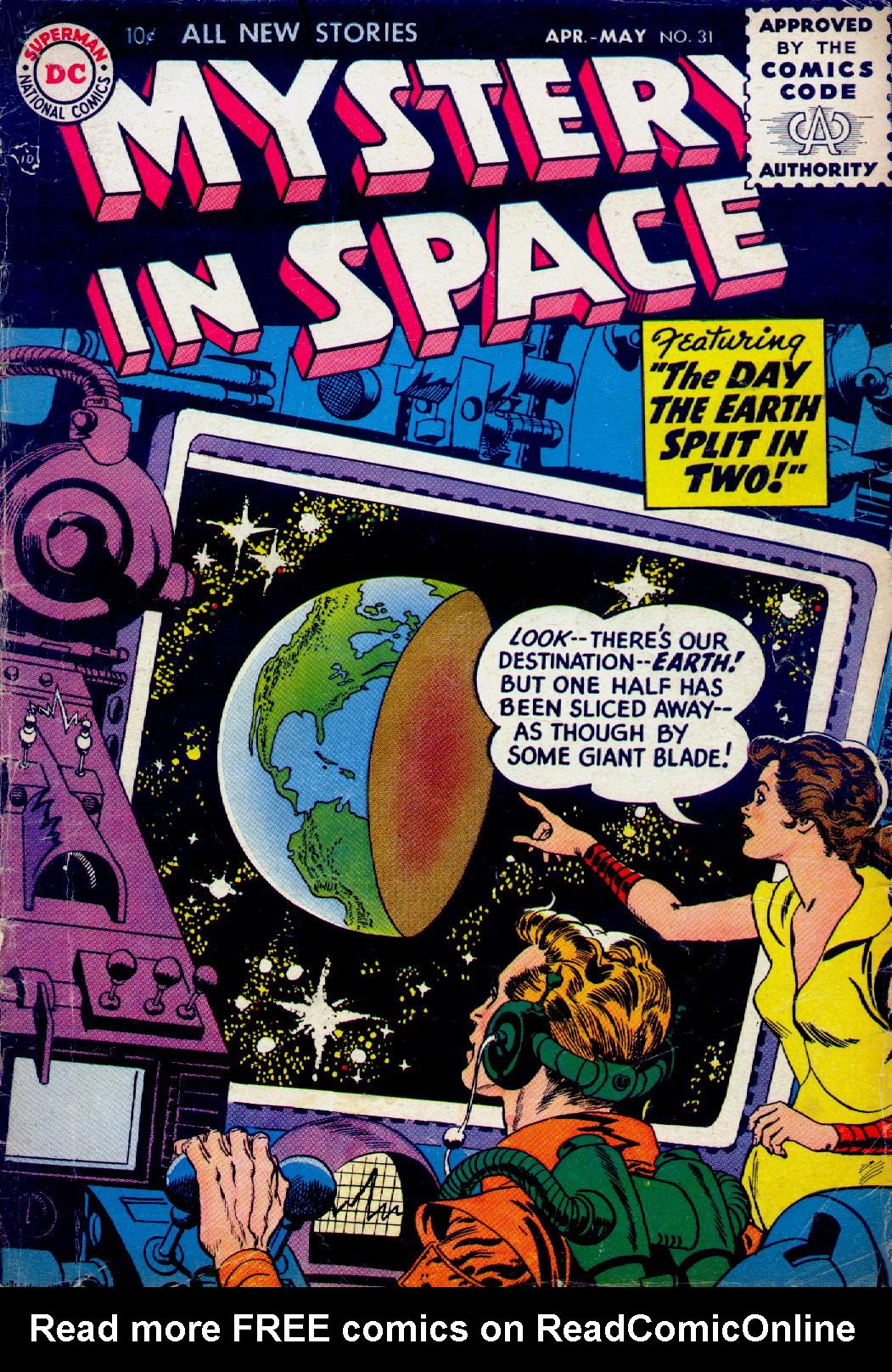 Read online Mystery in Space (1951) comic -  Issue #31 - 1