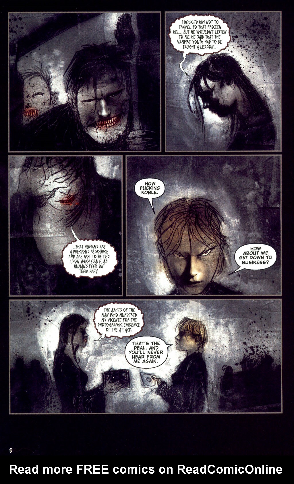 Read online Dark Days comic -  Issue #6 - 9