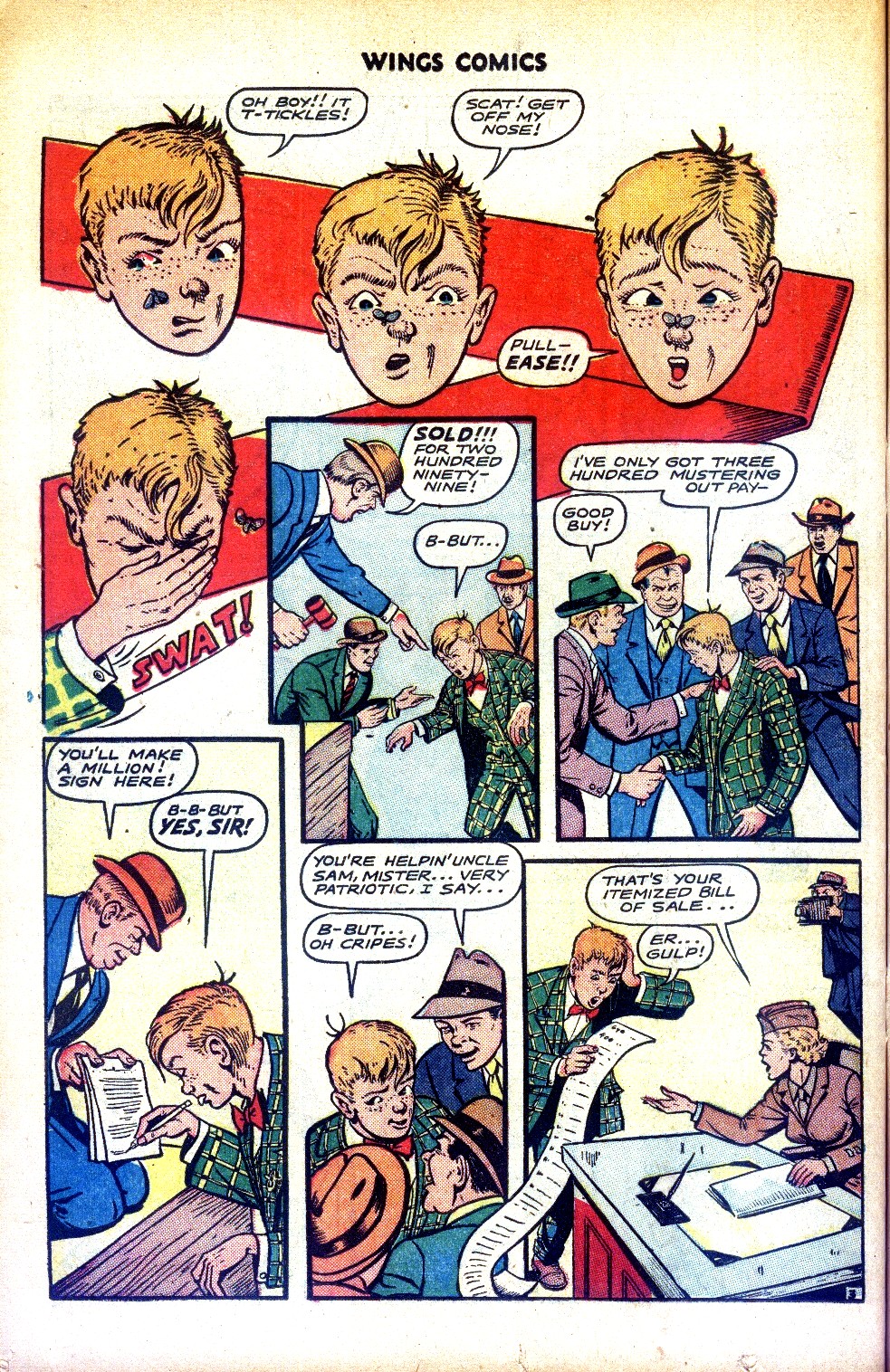 Read online Wings Comics comic -  Issue #68 - 22