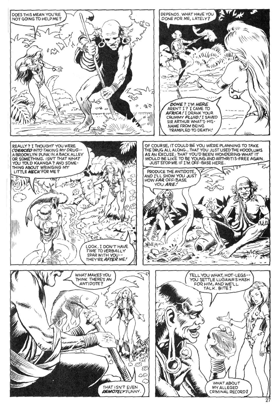 Read online Jungle Comics (1988) comic -  Issue #2 - 29