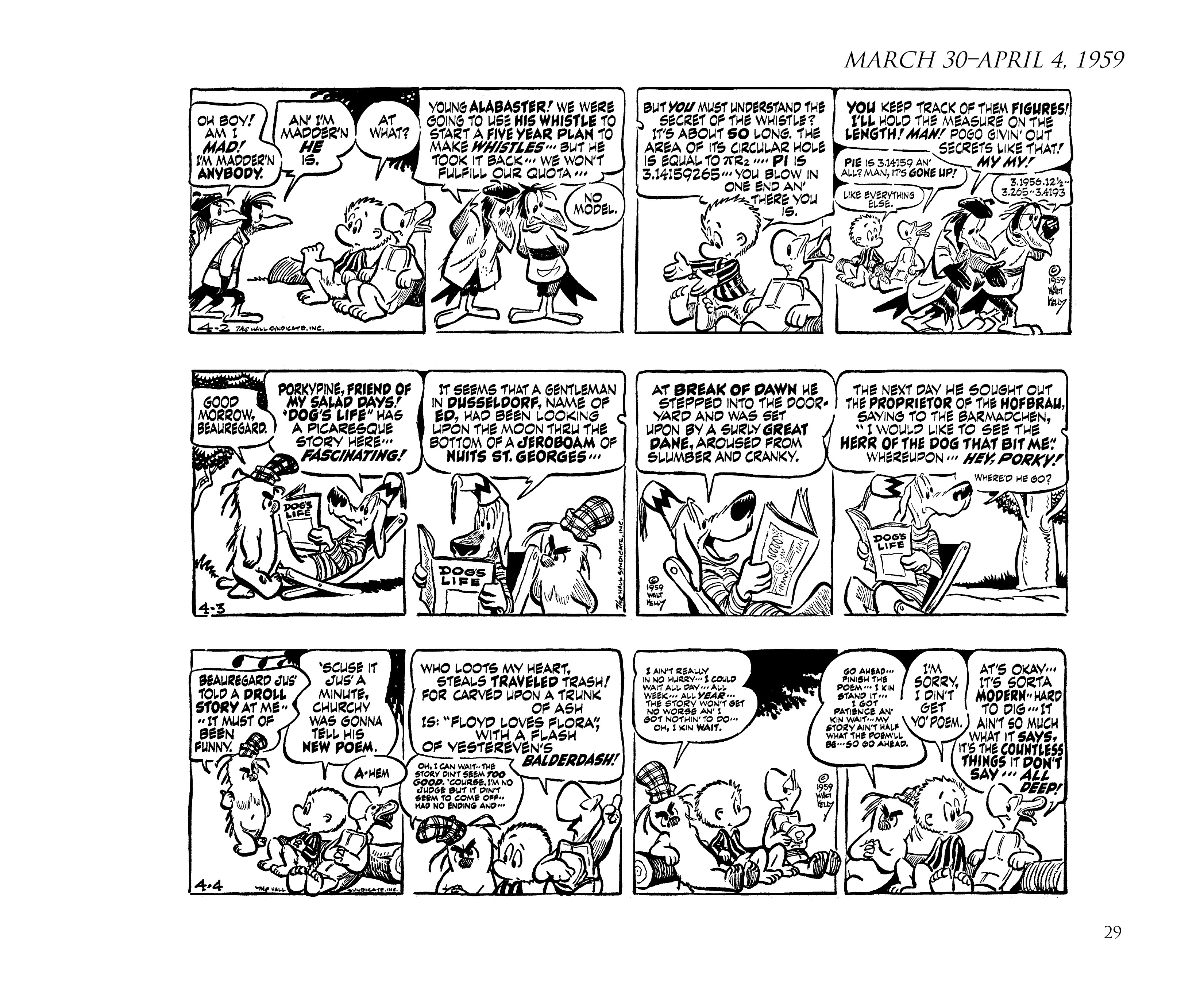 Read online Pogo by Walt Kelly: The Complete Syndicated Comic Strips comic -  Issue # TPB 6 (Part 1) - 39