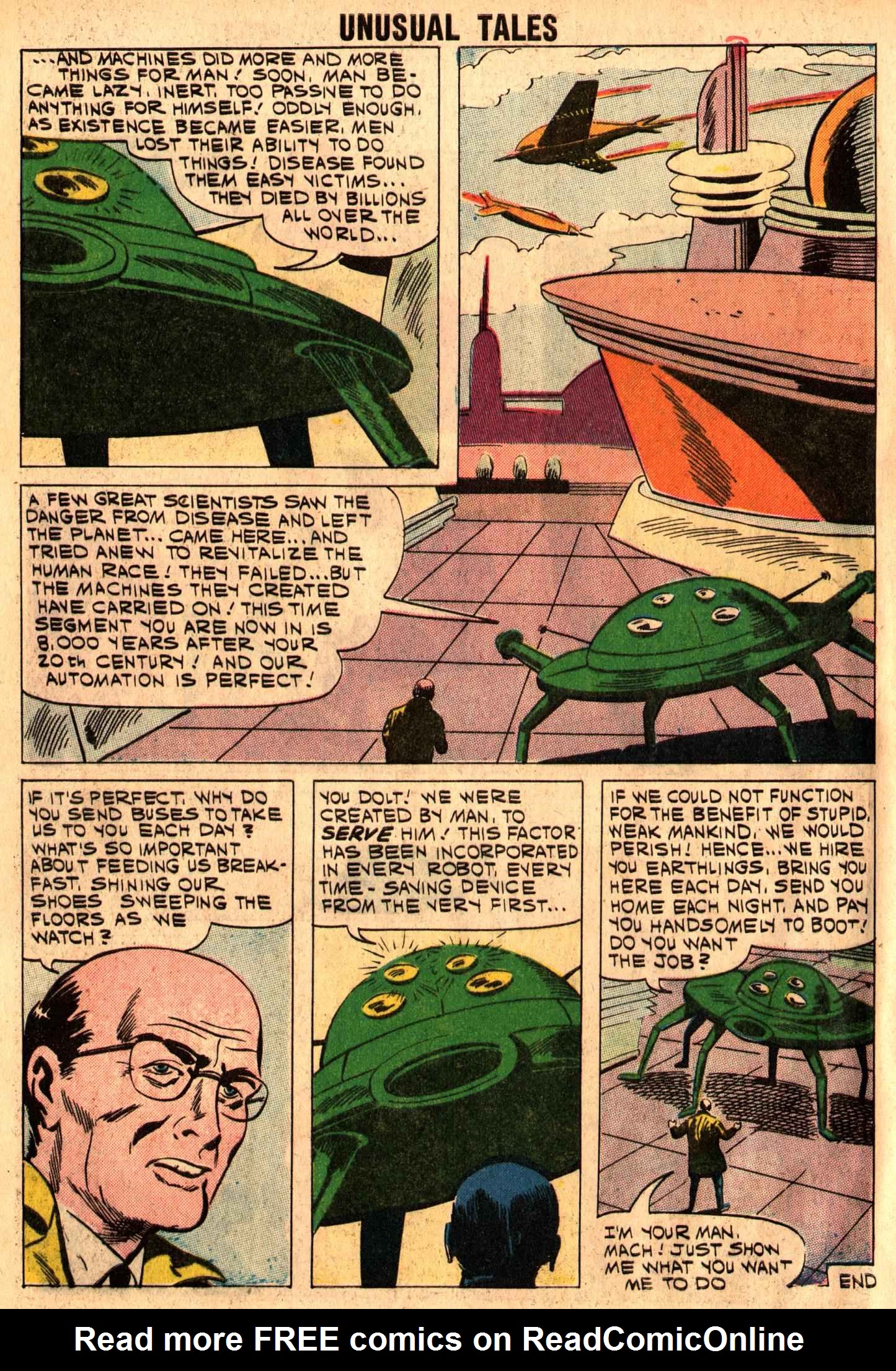 Read online Unusual Tales comic -  Issue #29 - 8