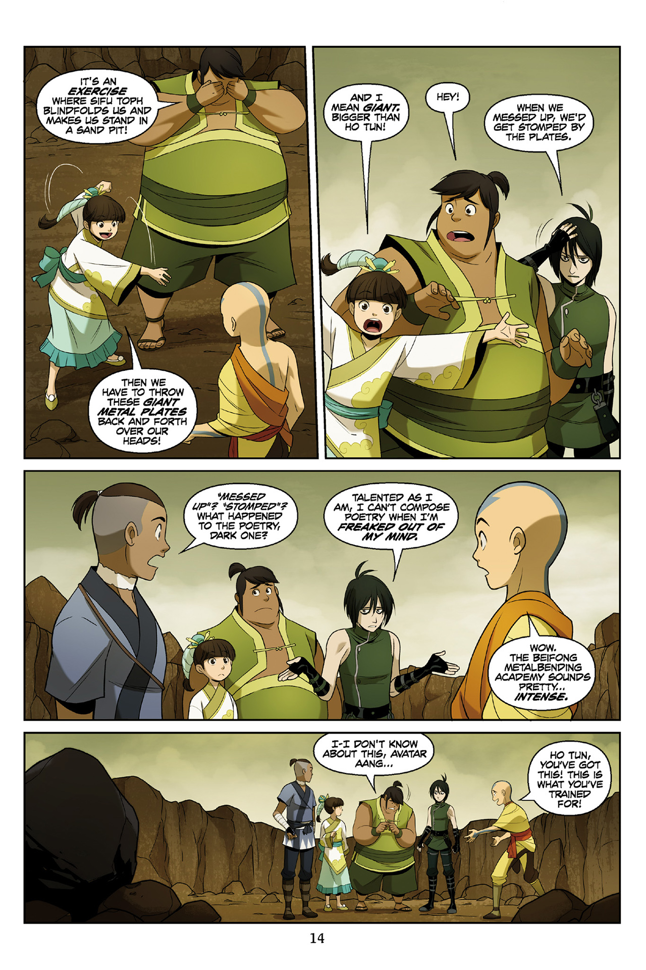 Read online Nickelodeon Avatar: The Last Airbender - The Rift comic -  Issue # Part 3 - 15