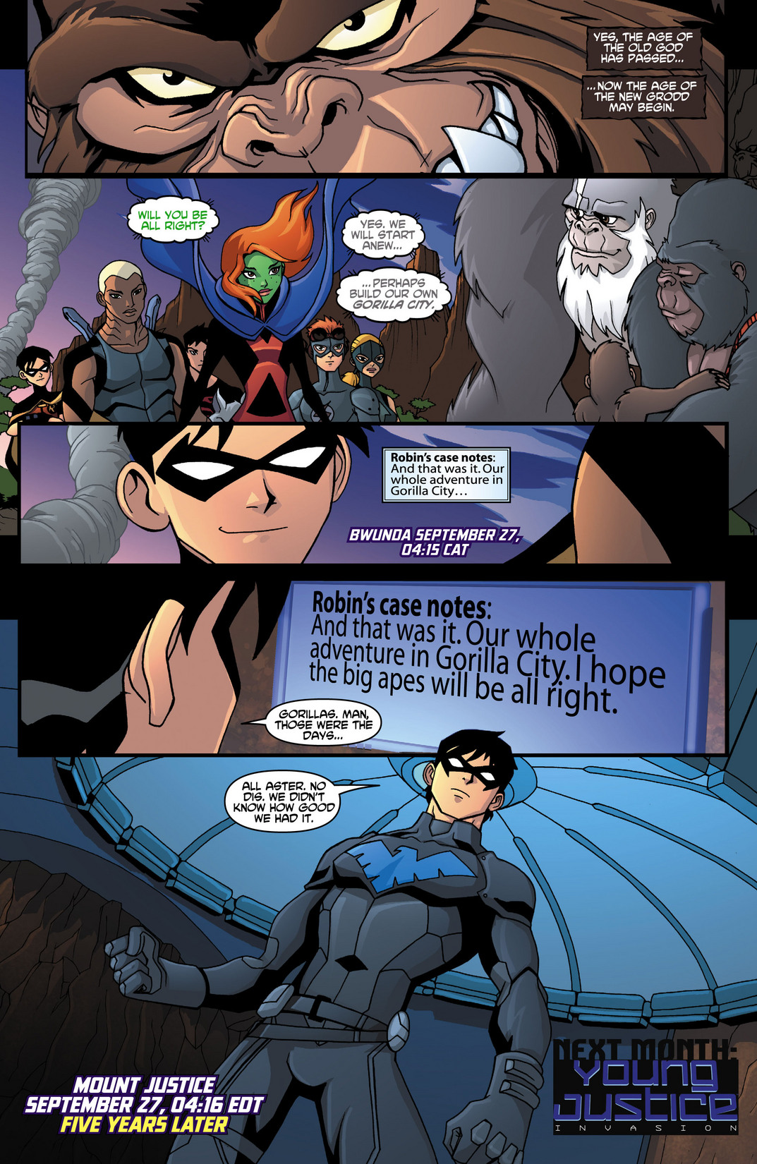 Read online Young Justice (2011) comic -  Issue #19 - 21