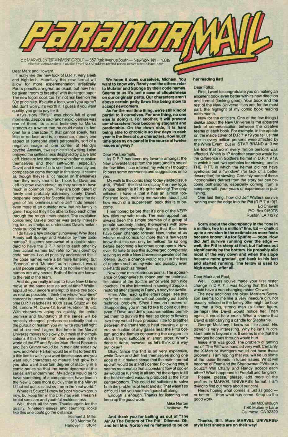 Read online D.P.7 comic -  Issue #24 - 30