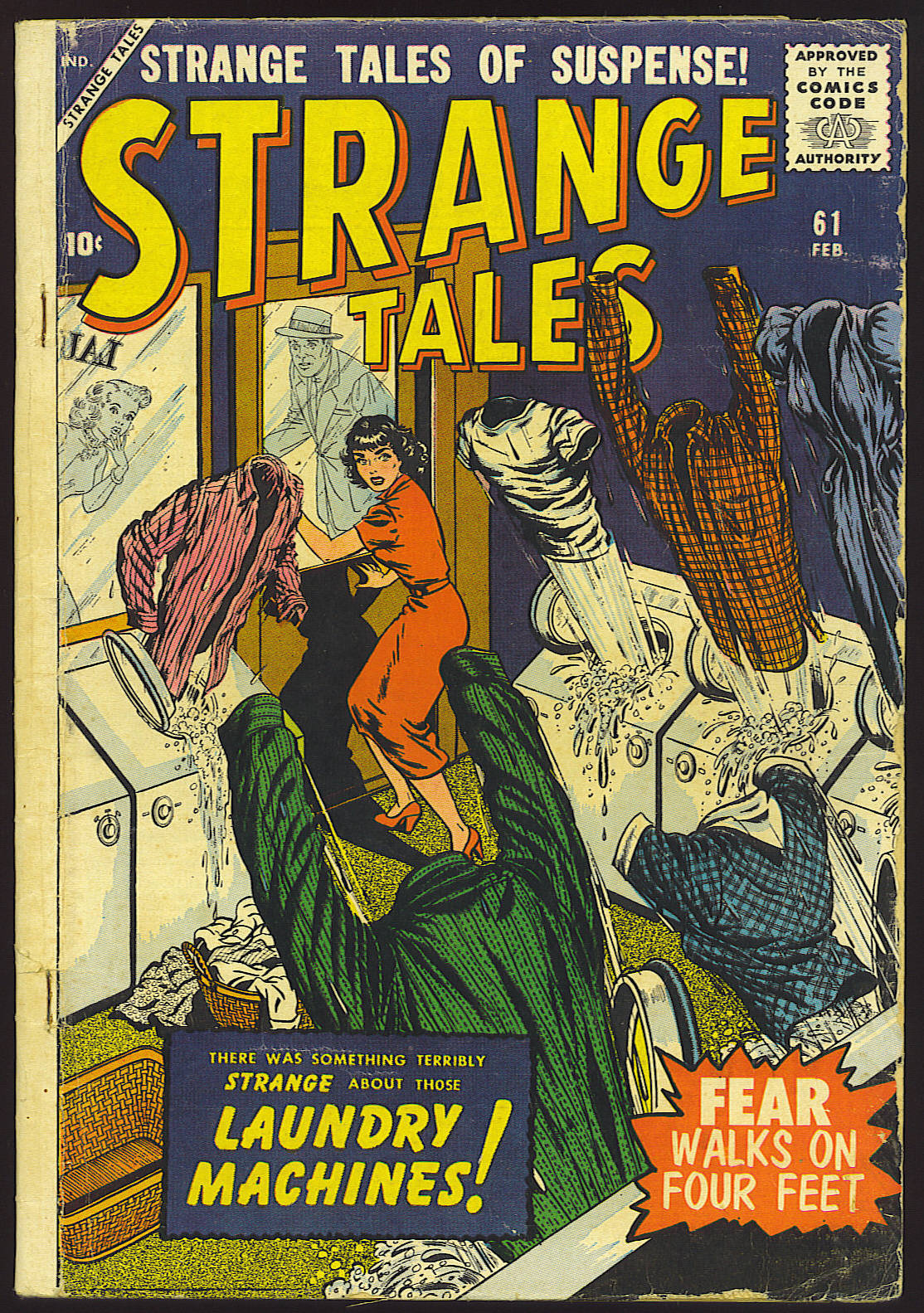 Read online Strange Tales (1951) comic -  Issue #61 - 1