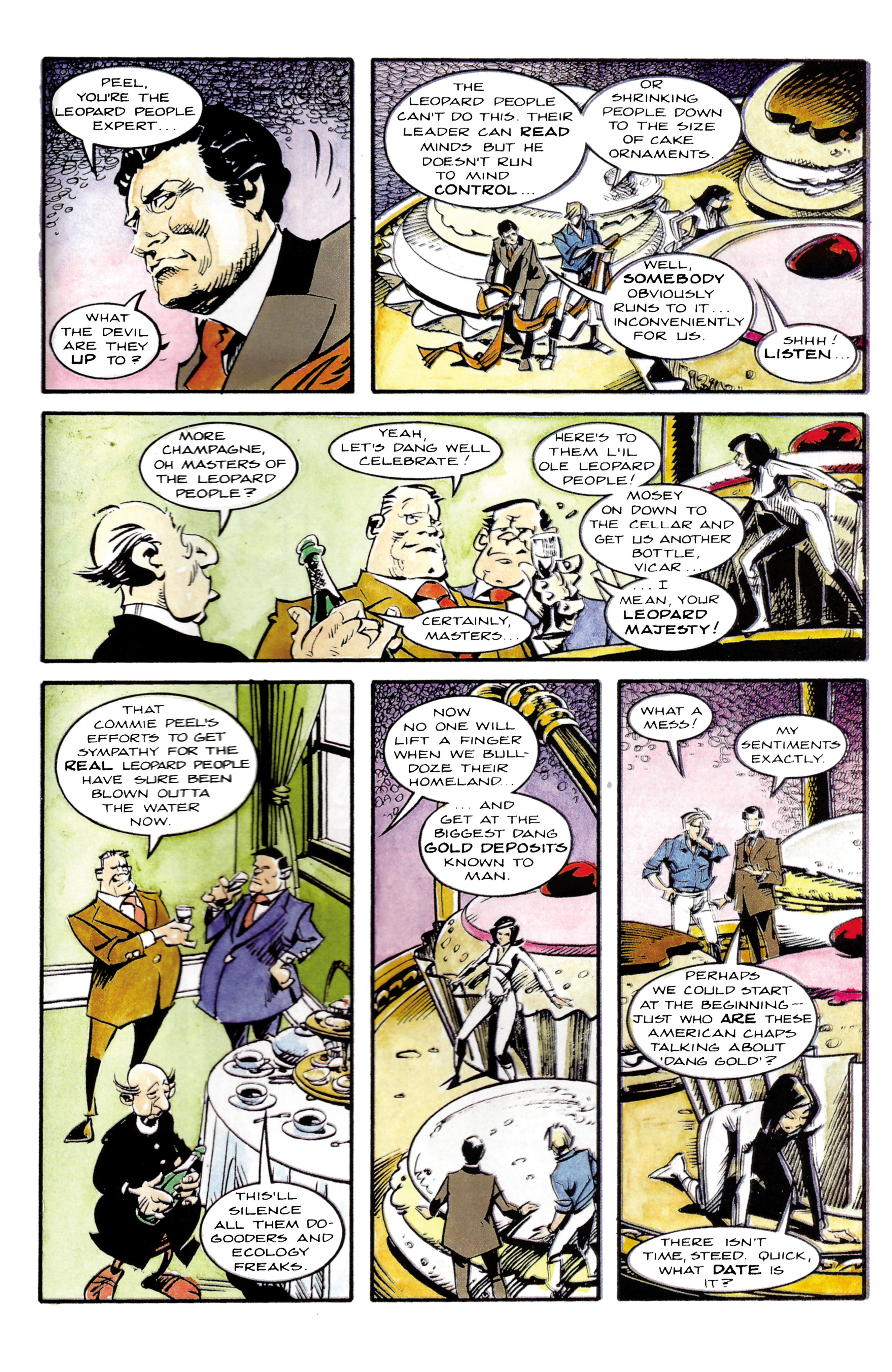 Read online Steed & Mrs. Peel: Golden Game comic -  Issue # Full - 142