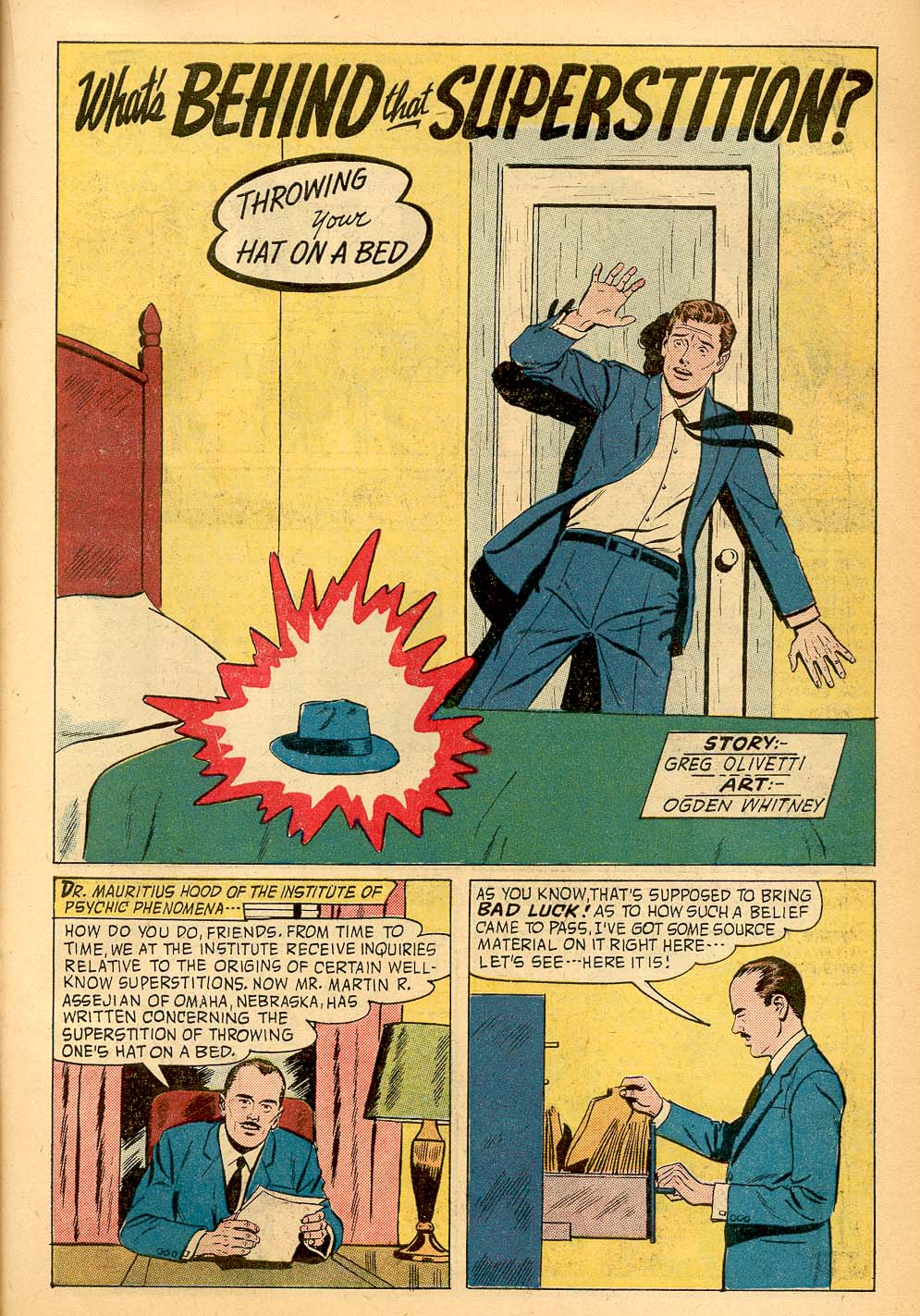 Read online Adventures Into The Unknown comic -  Issue #130 - 23