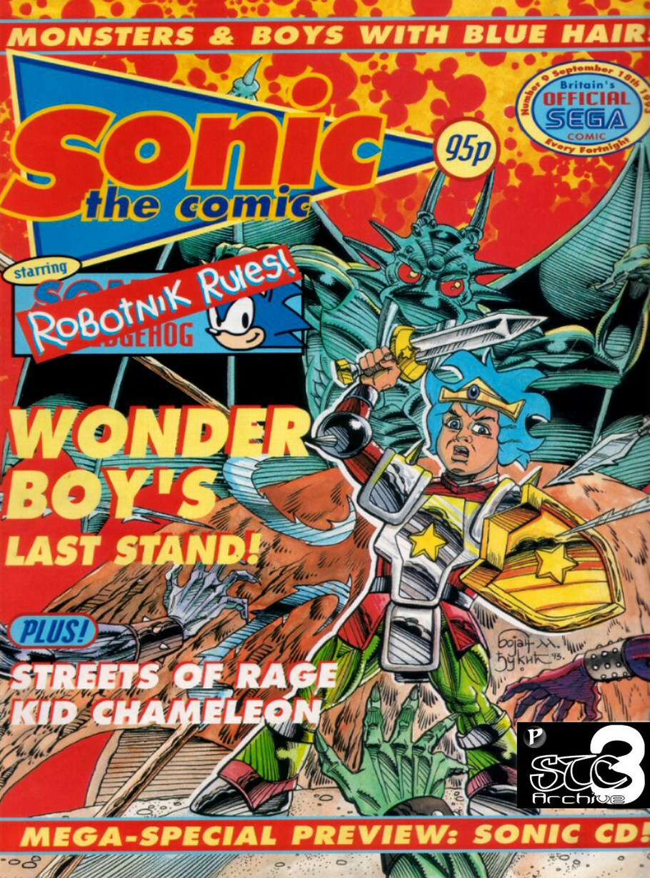 Read online Sonic the Comic comic -  Issue #9 - 1