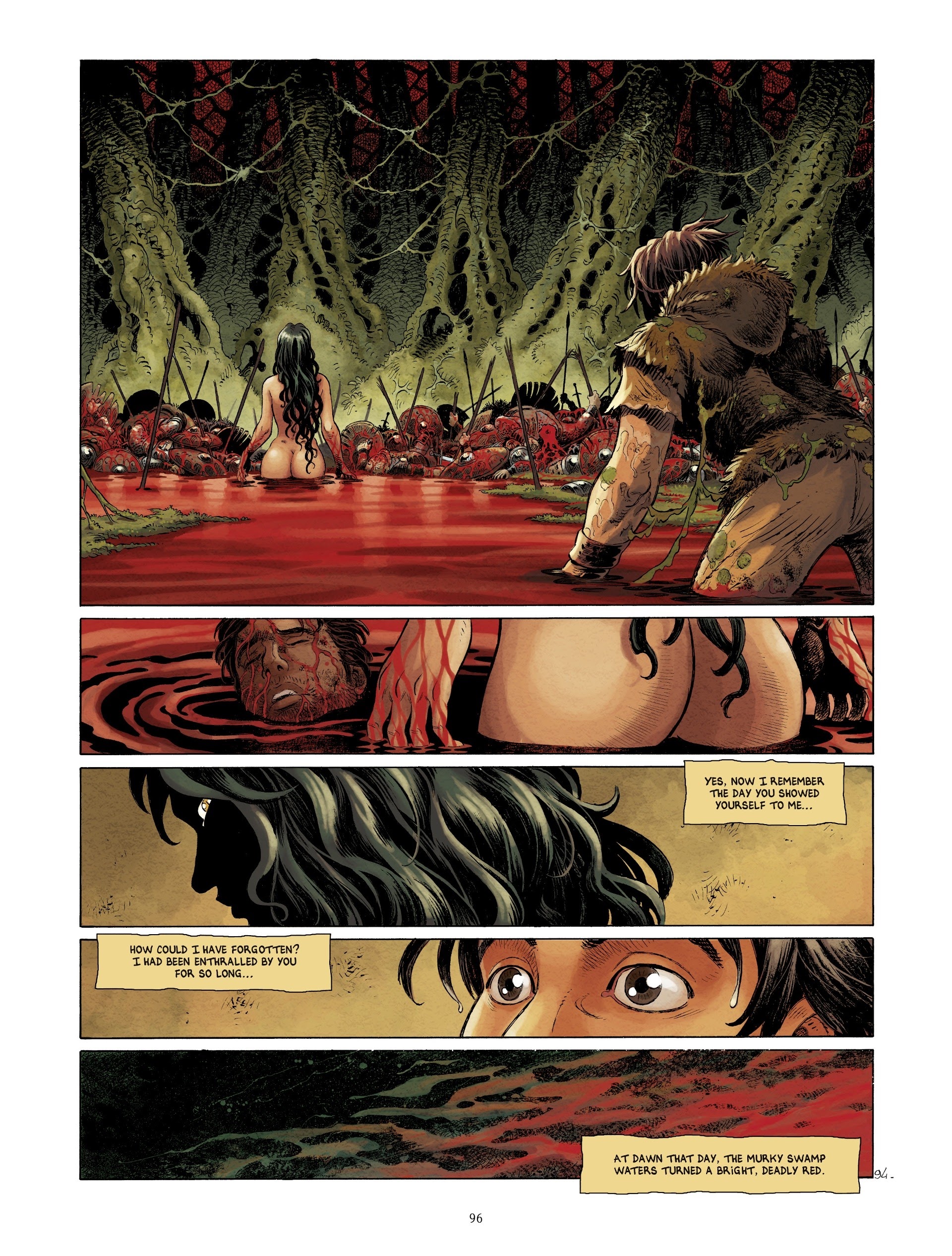 Read online Layla: A Tale of the Scarlet Swamp comic -  Issue # TPB - 98