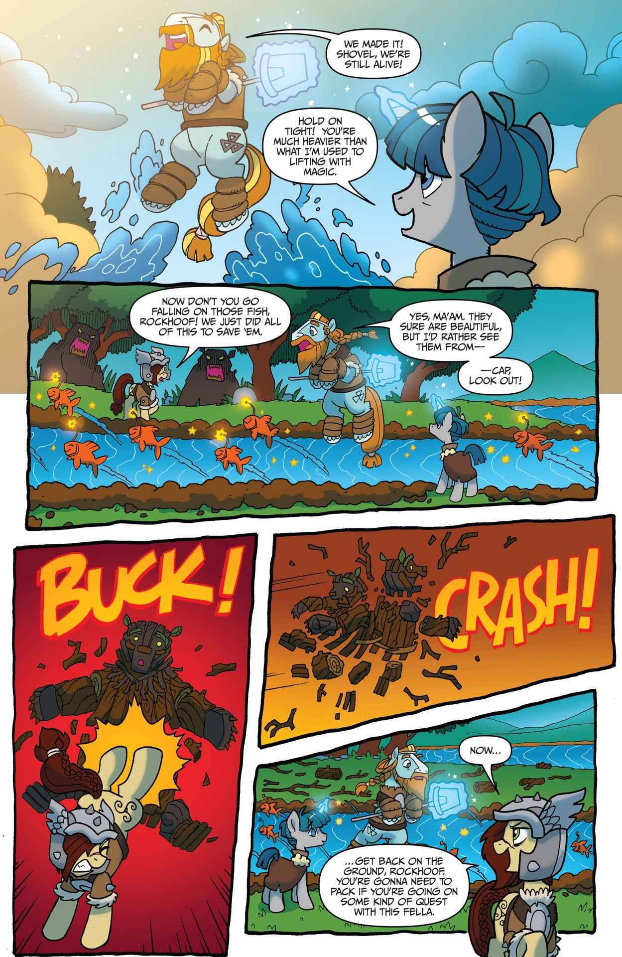Read online My Little Pony: Legends of Magic comic -  Issue #8 - 13