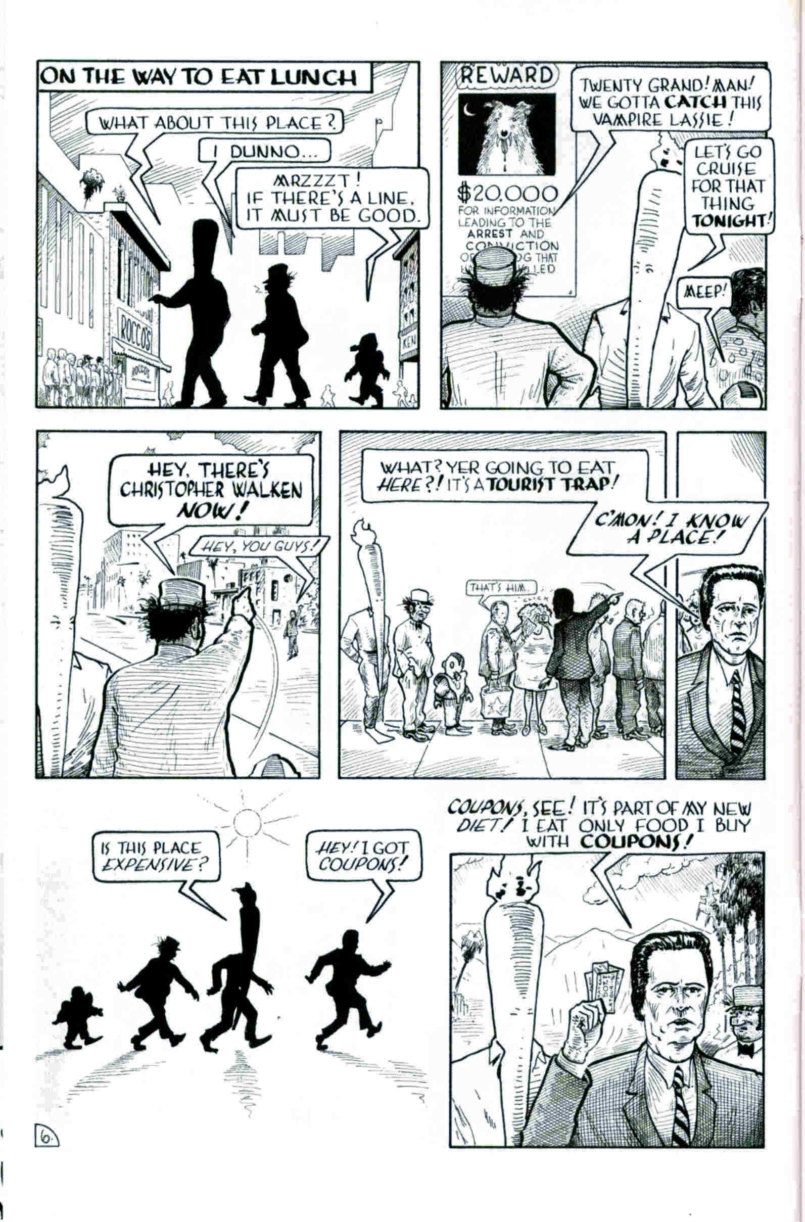 Read online Flaming Carrot & Reid Fleming, World's Toughest Milkman comic -  Issue # Full - 6