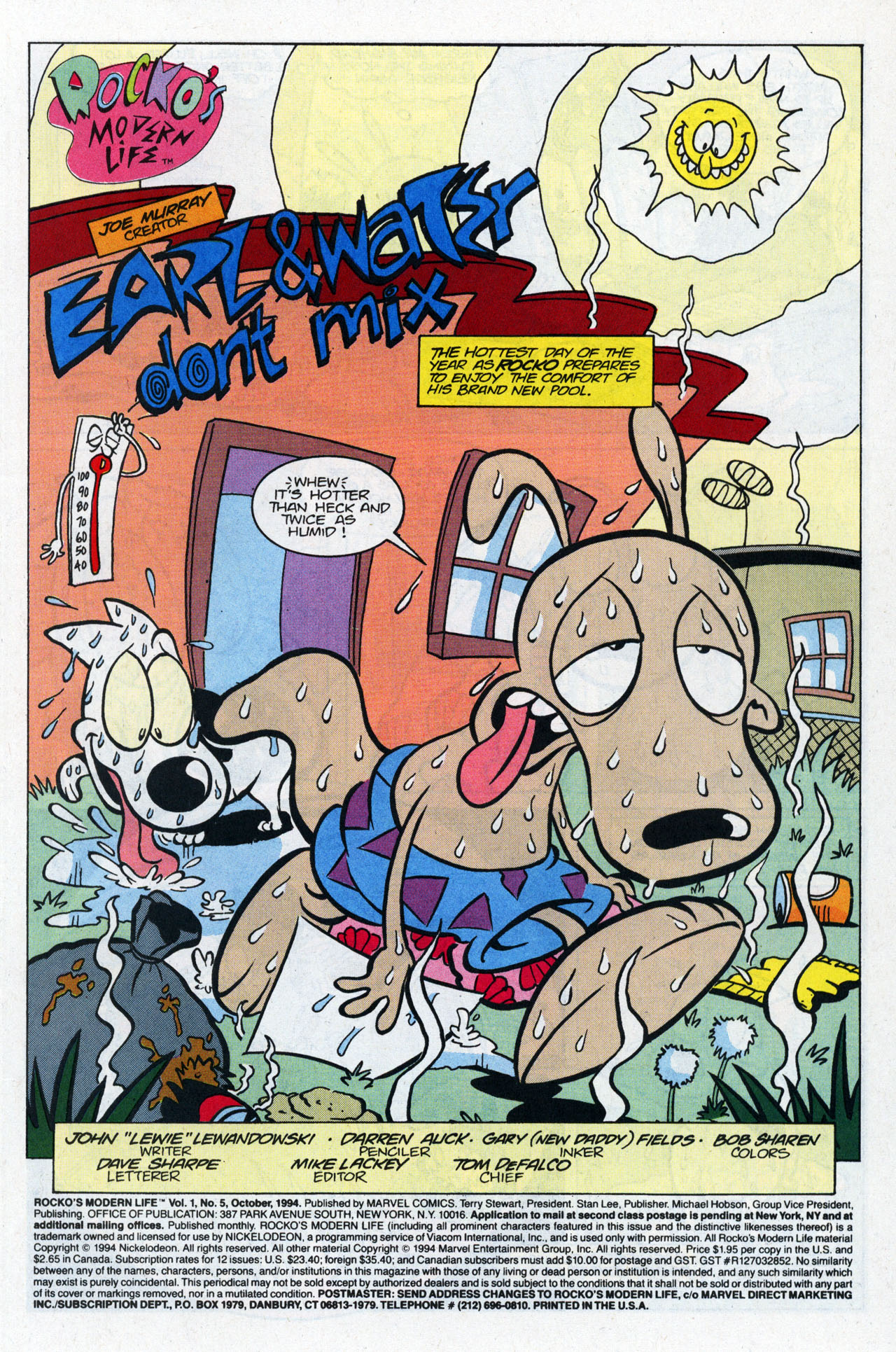 Read online Rocko's Modern Life comic -  Issue #5 - 3