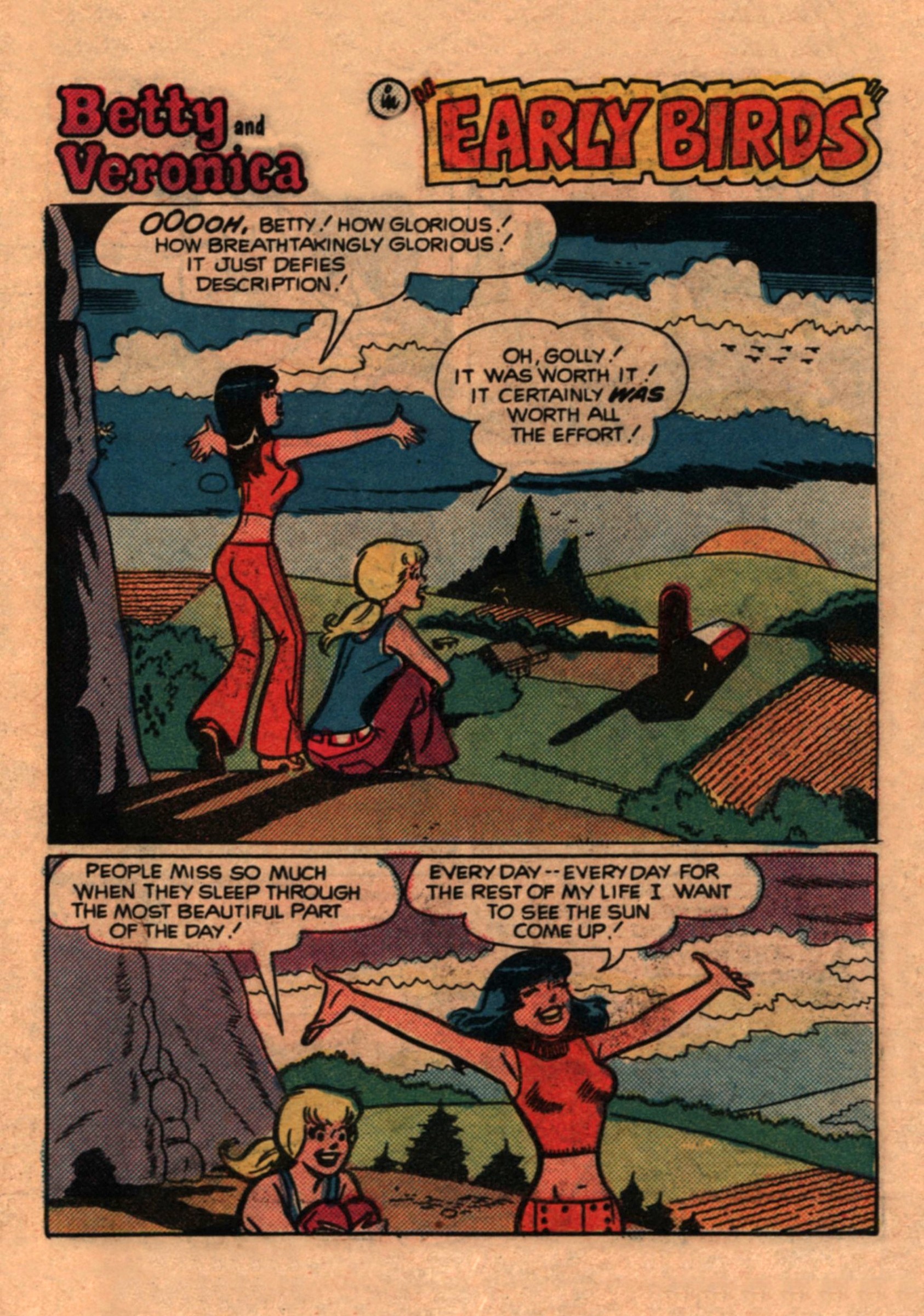 Read online Betty and Veronica Digest Magazine comic -  Issue #1 - 123