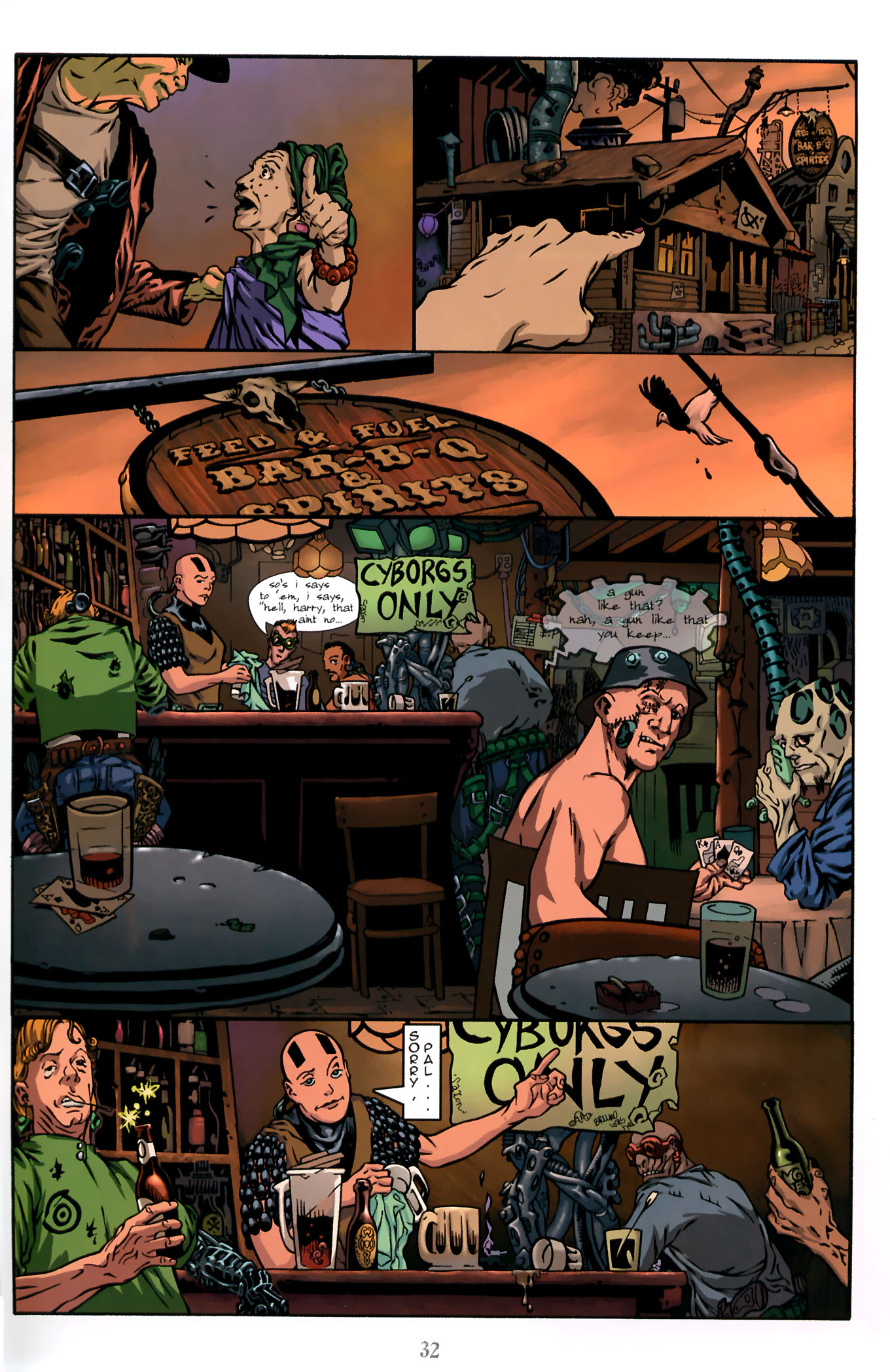 Read online Robotika: For A Few Rubles More comic -  Issue #1 & 2 - 32