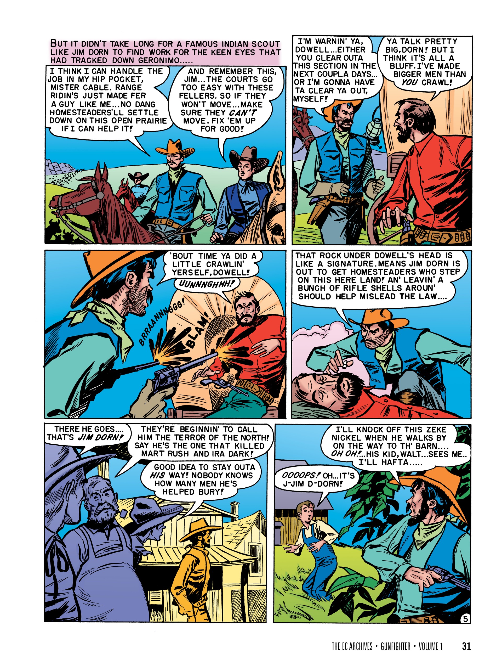 Read online The EC Archives: Gunfighter comic -  Issue # TPB (Part 1) - 34