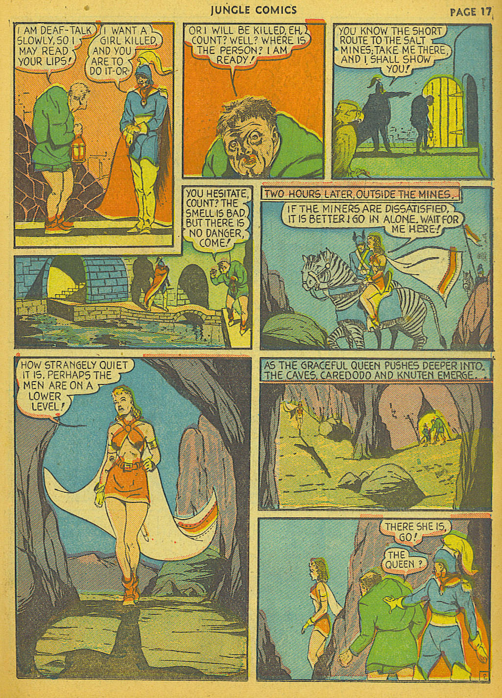 Read online Jungle Comics comic -  Issue #6 - 19