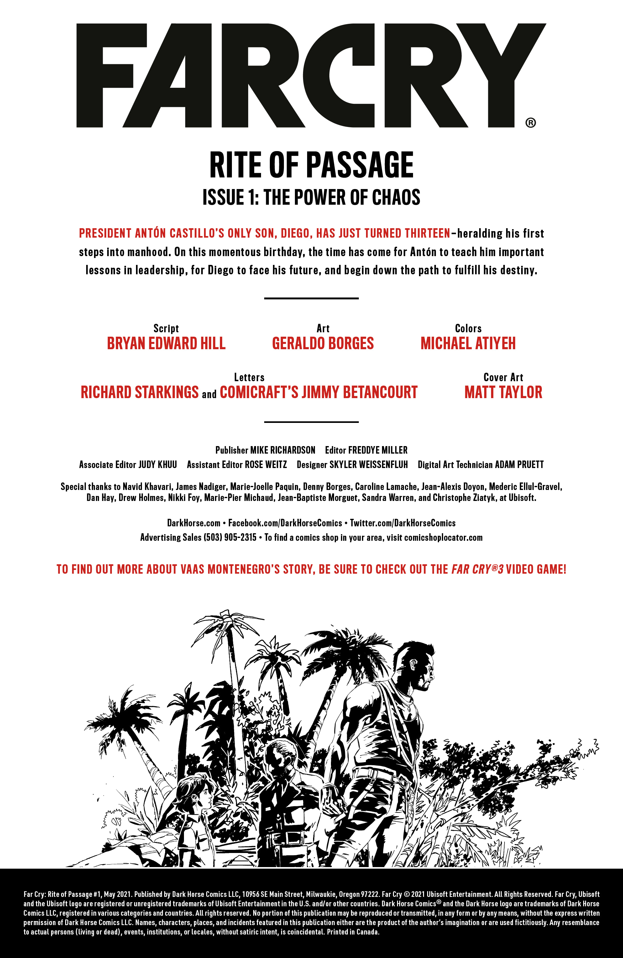 Read online Far Cry: Rite of Passage comic -  Issue #1 - 2