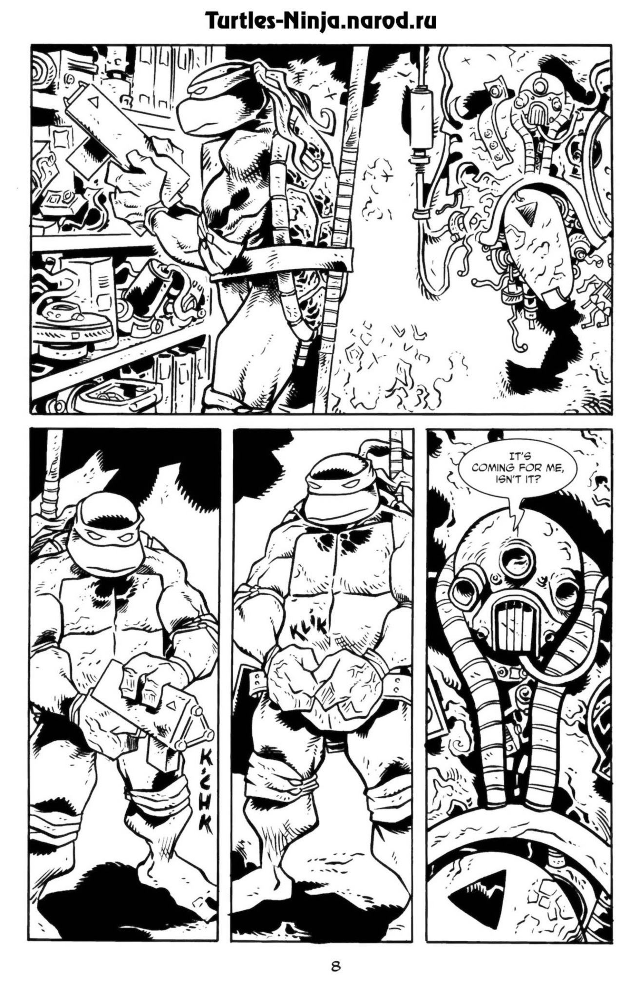 Read online Donatello The Brain Thief comic -  Issue #3 - 10