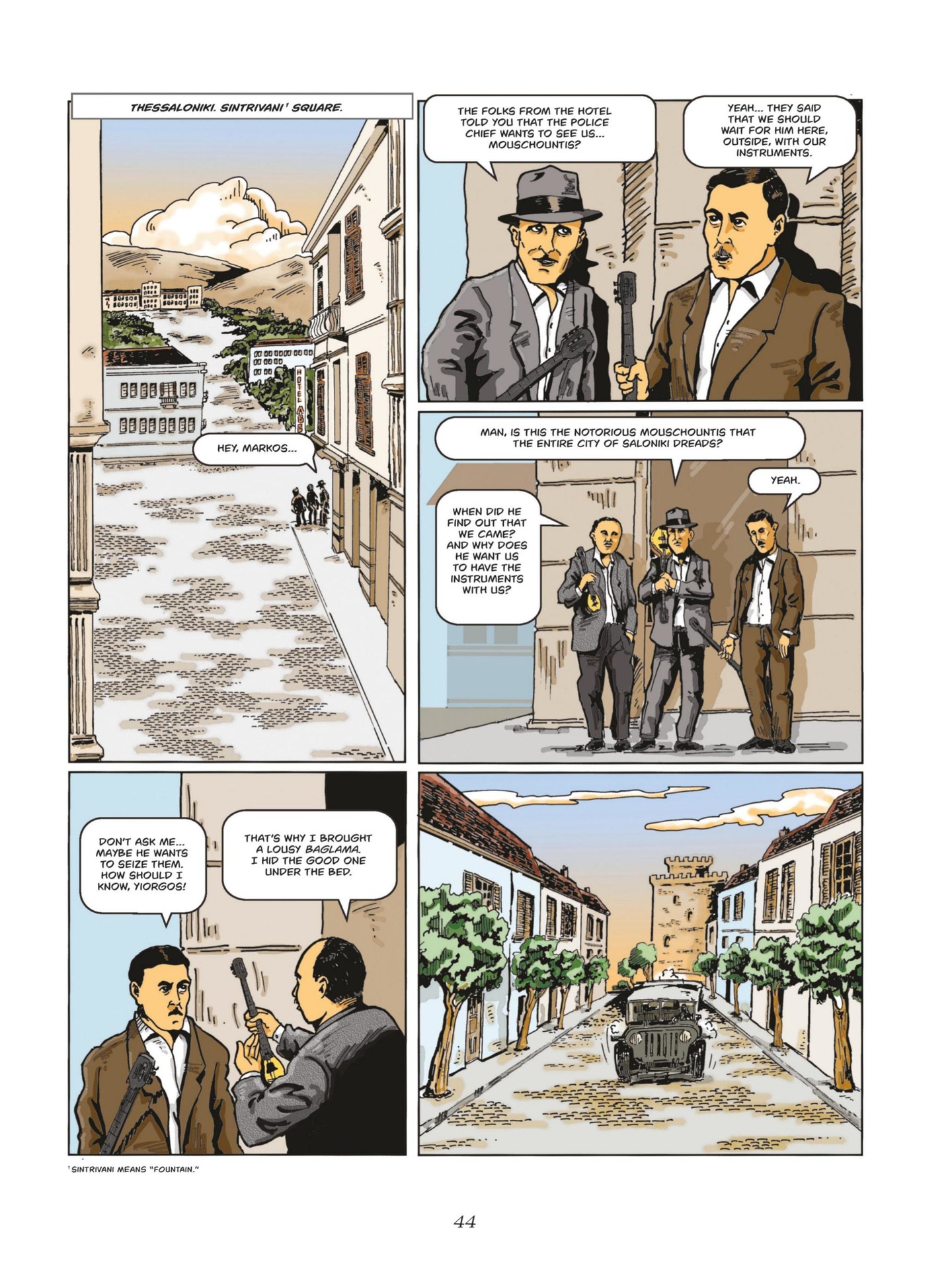 Read online The Famous Quartet of Piraeus comic -  Issue # TPB - 45