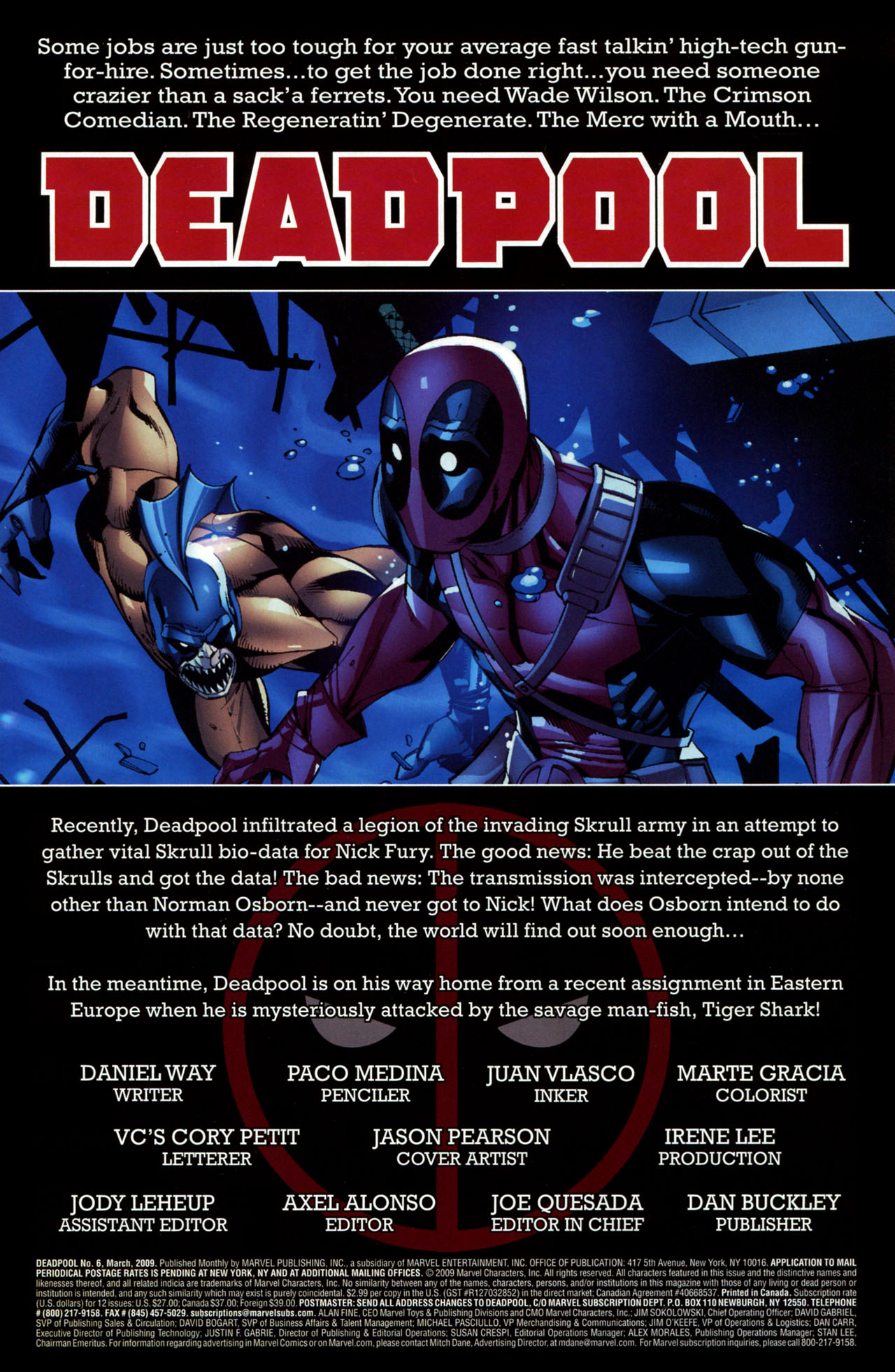 Read online Deadpool (2008) comic -  Issue #6 - 2