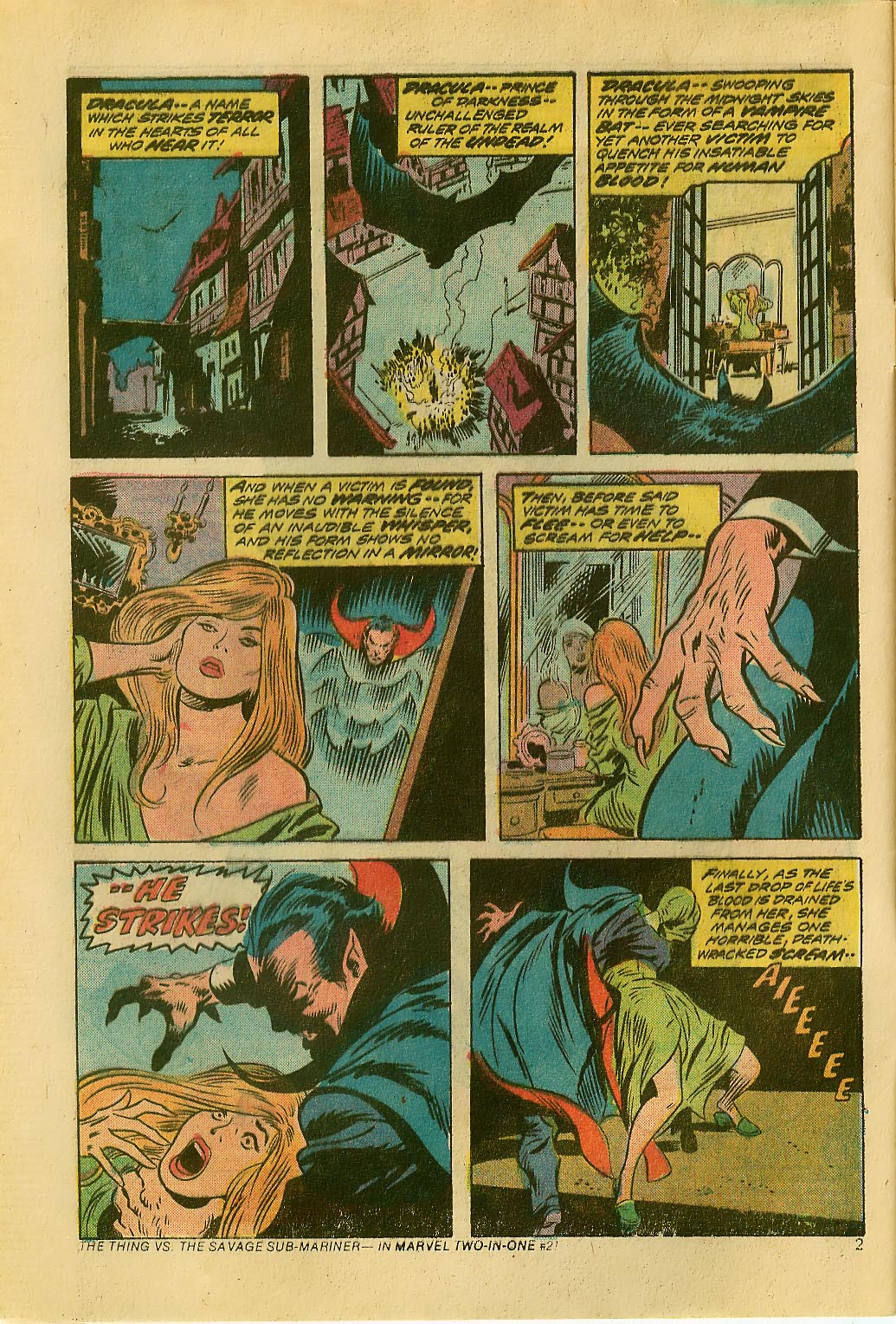 Read online Frankenstein (1973) comic -  Issue #9 - 3