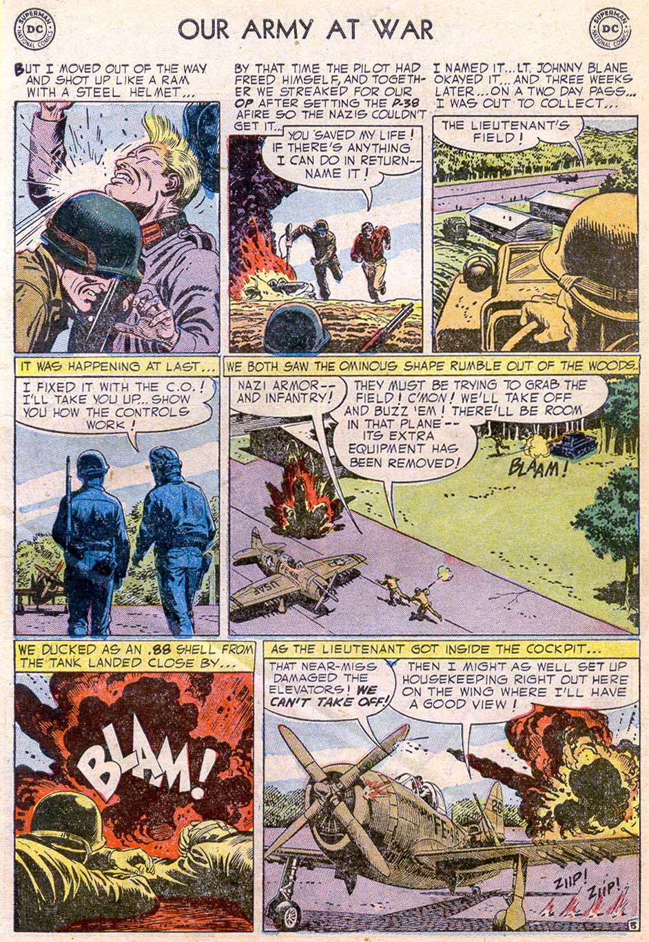 Read online Our Army at War (1952) comic -  Issue #29 - 7