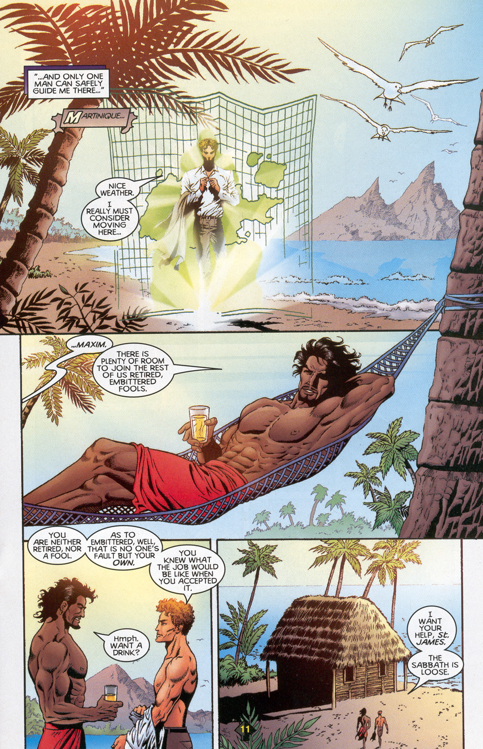 Read online Turok / Timewalker: Seventh Sabbath comic -  Issue #1 - 10