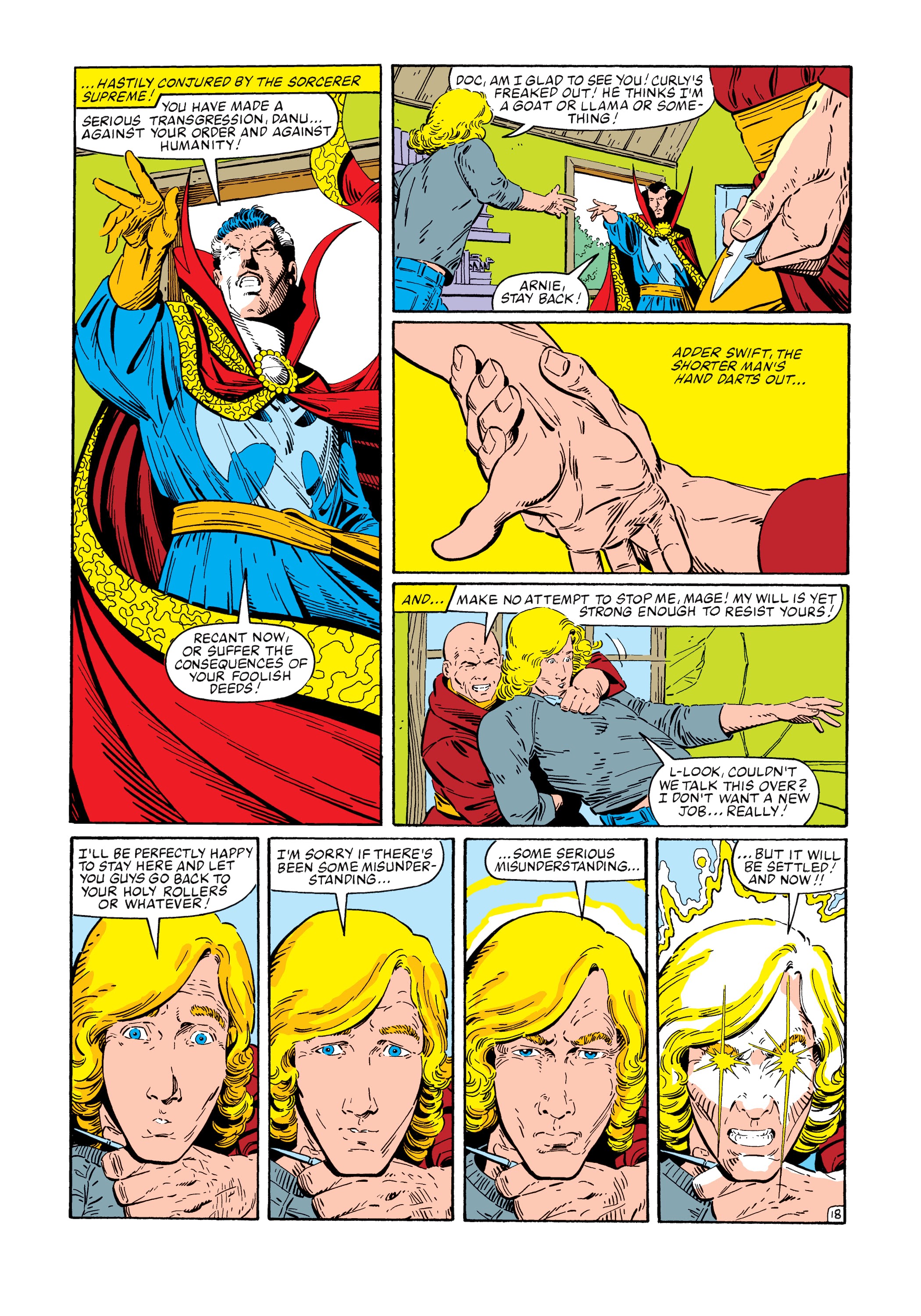 Read online Marvel Masterworks: Doctor Strange comic -  Issue # TPB 10 (Part 3) - 8