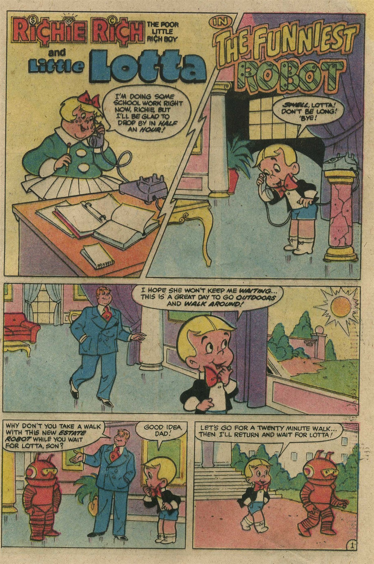 Read online Richie Rich & His Girl Friends comic -  Issue #4 - 21