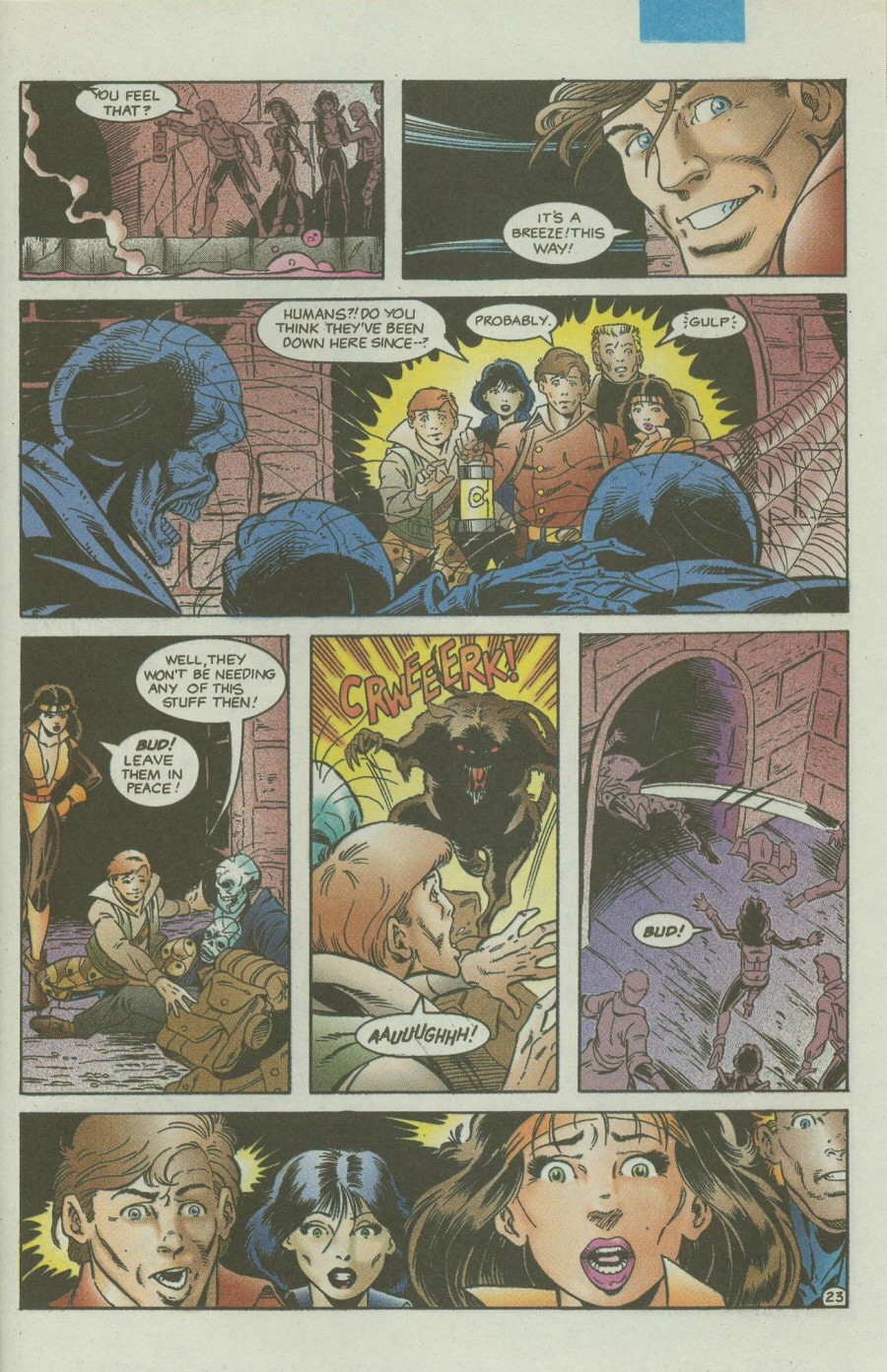 Read online Ex-Mutants comic -  Issue #4 - 28