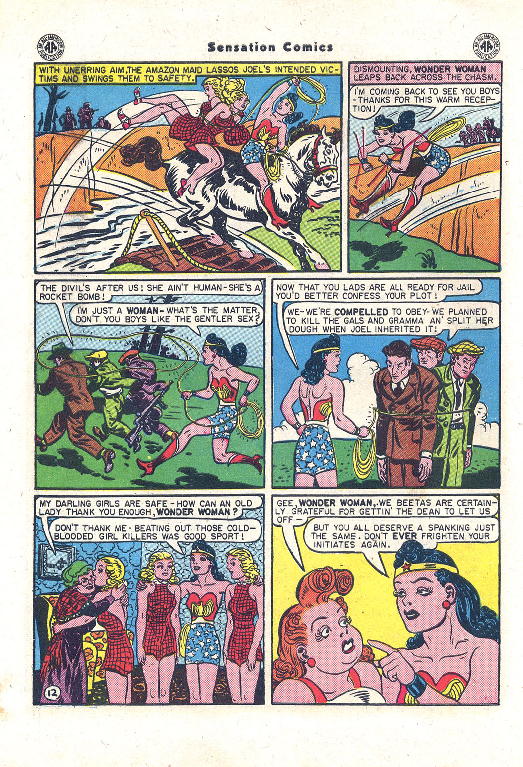 Read online Sensation (Mystery) Comics comic -  Issue #43 - 13