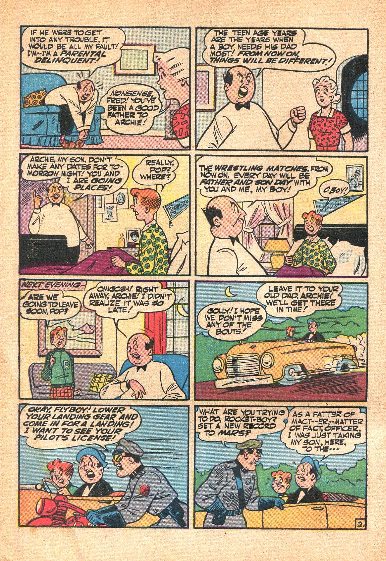 Read online Pep Comics comic -  Issue #107 - 4