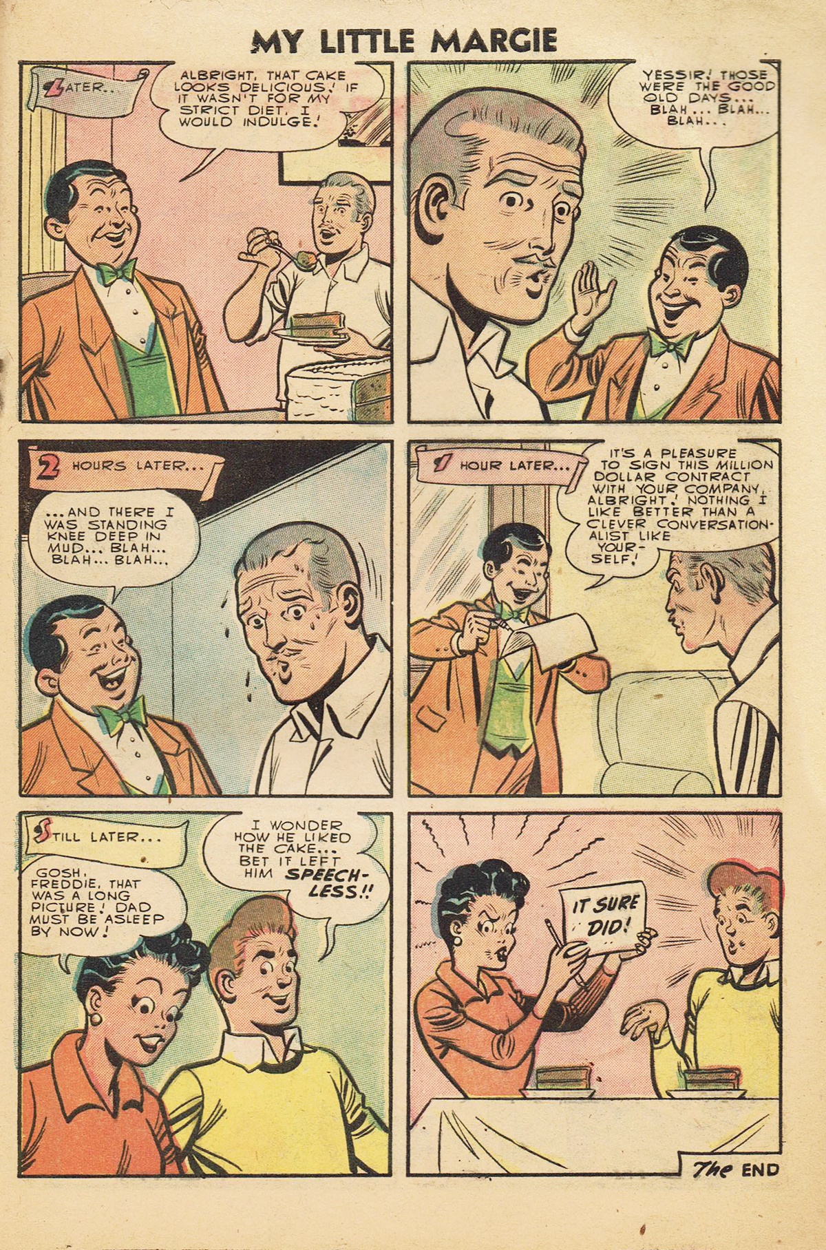 Read online My Little Margie (1954) comic -  Issue #20 - 92