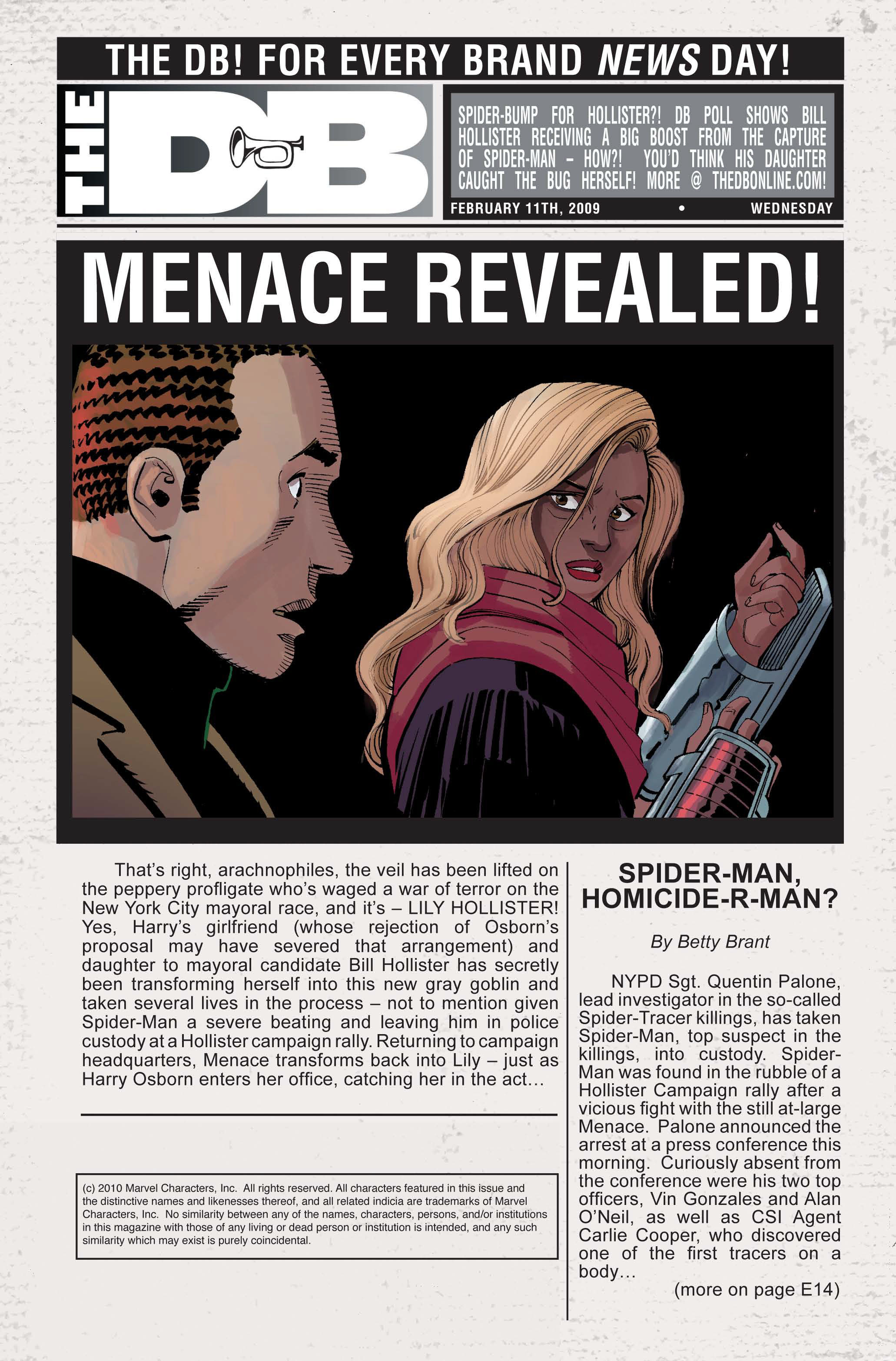 Read online The Amazing Spider-Man (1963) comic -  Issue #586 - 2