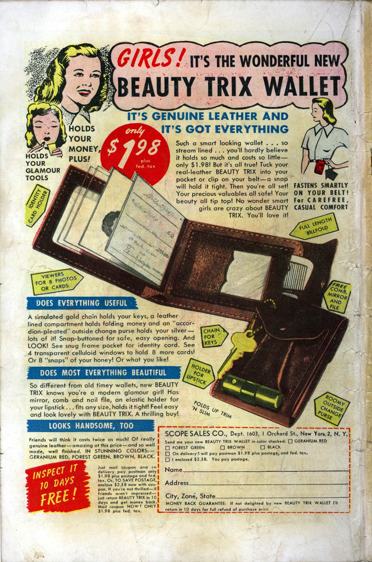 Read online Justice Comics (1948) comic -  Issue #12 - 36