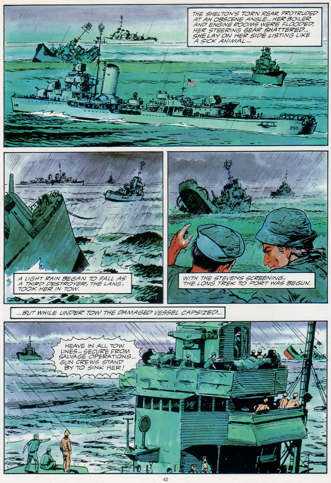 Read online Marvel Graphic Novel comic -  Issue #30 - A Sailor's Story - 48