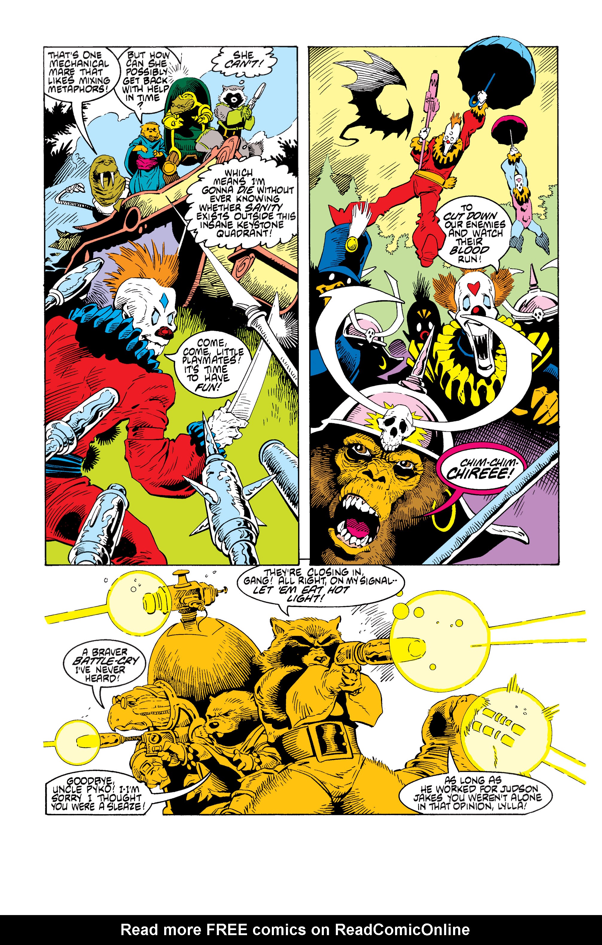 Read online Rocket Raccoon (1985) comic -  Issue #4 - 17