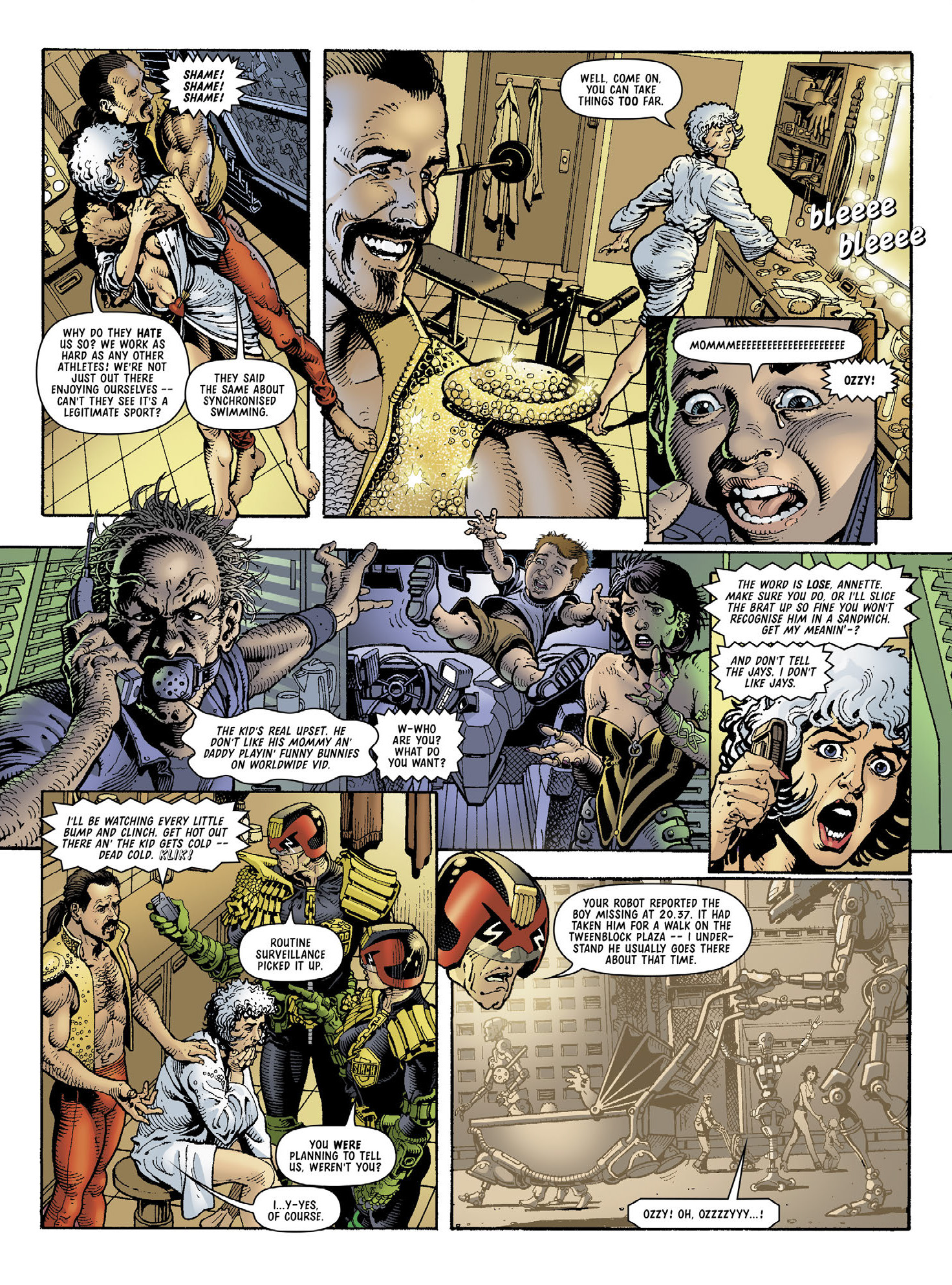 Read online Judge Dredd: The Complete Case Files comic -  Issue # TPB 38 (Part 3) - 34